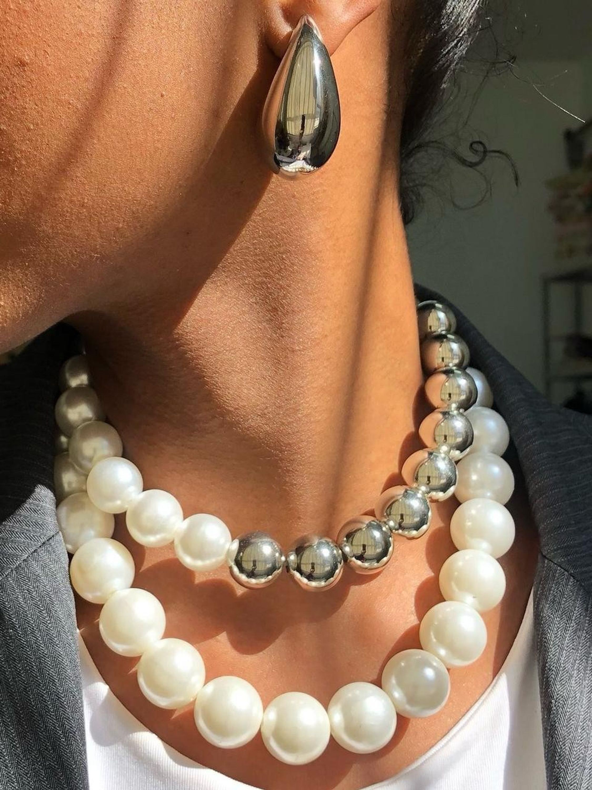 Colar Duplo Fashion Blogueira