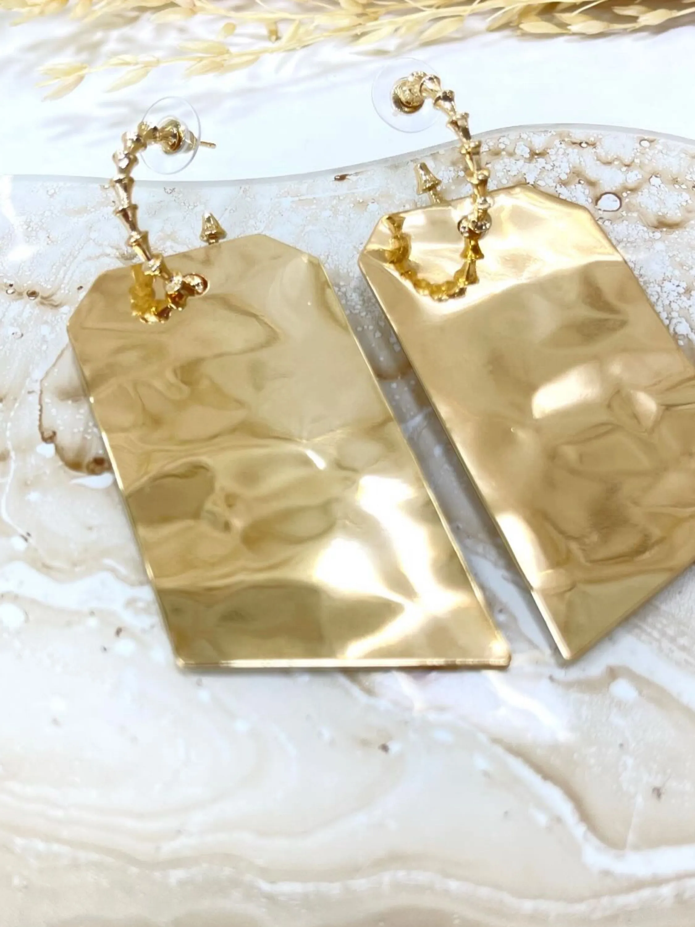 Brinco dourado Maxi