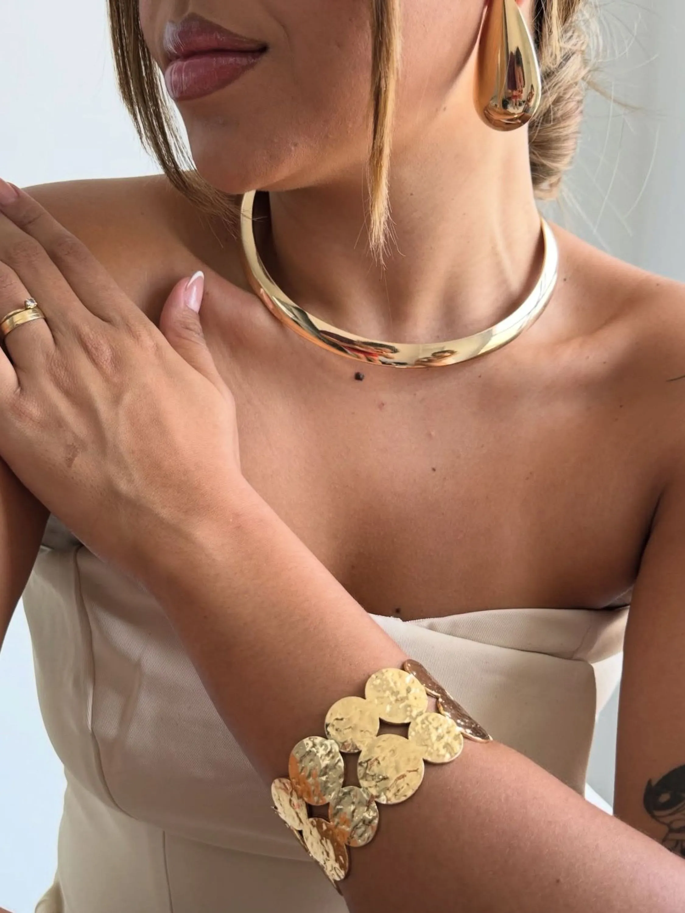 Kit Final de Ano Colar + Bracelete + Brinco