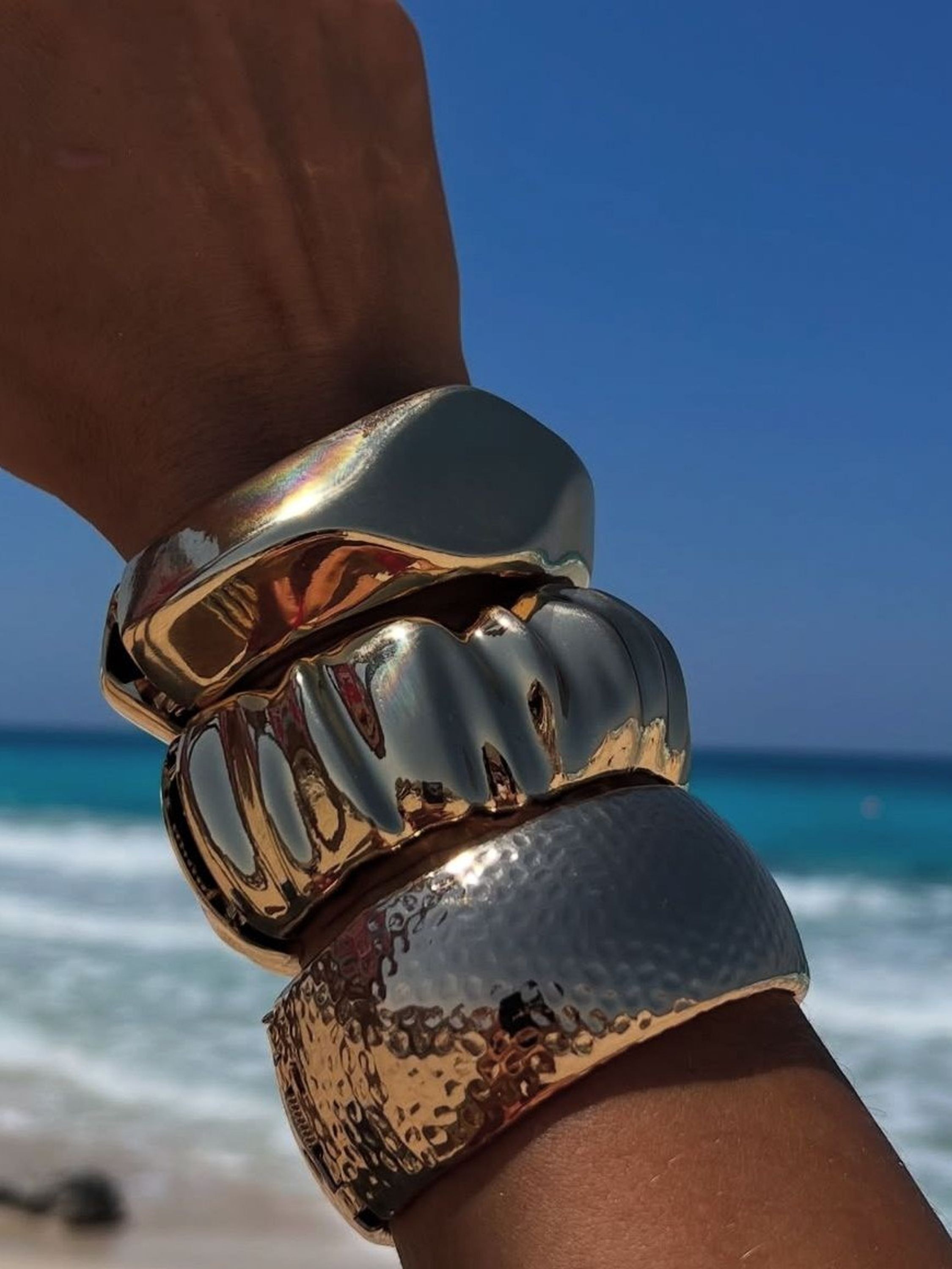 Kit 3 Braceletes Maxxi Praia Verão Europeu Brás