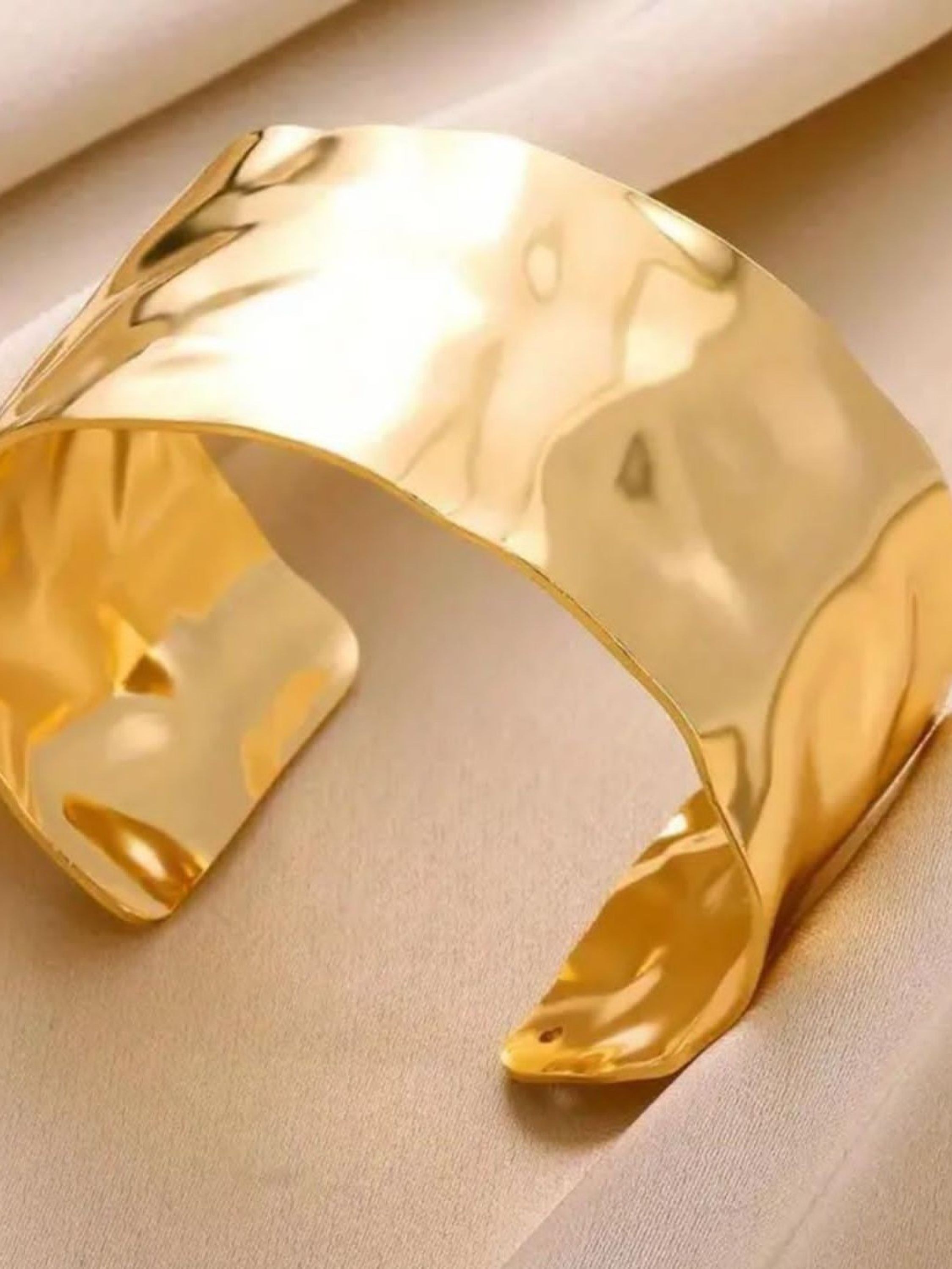 Bracelete Mleável Flexível Banhado Boho Chic 2025