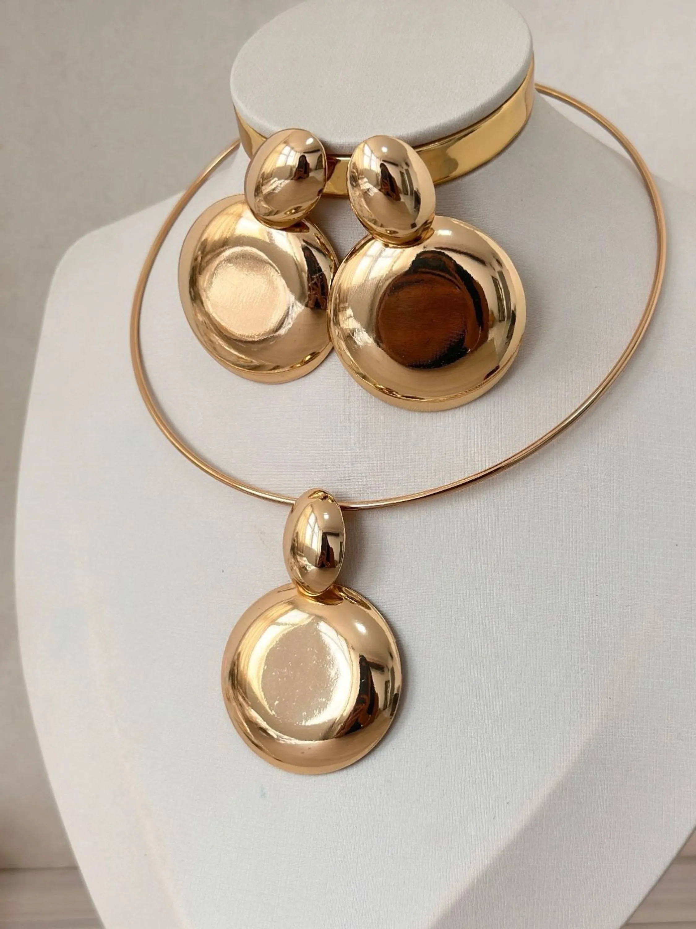 Kit Elegante Boho Chick Colar e Brinco