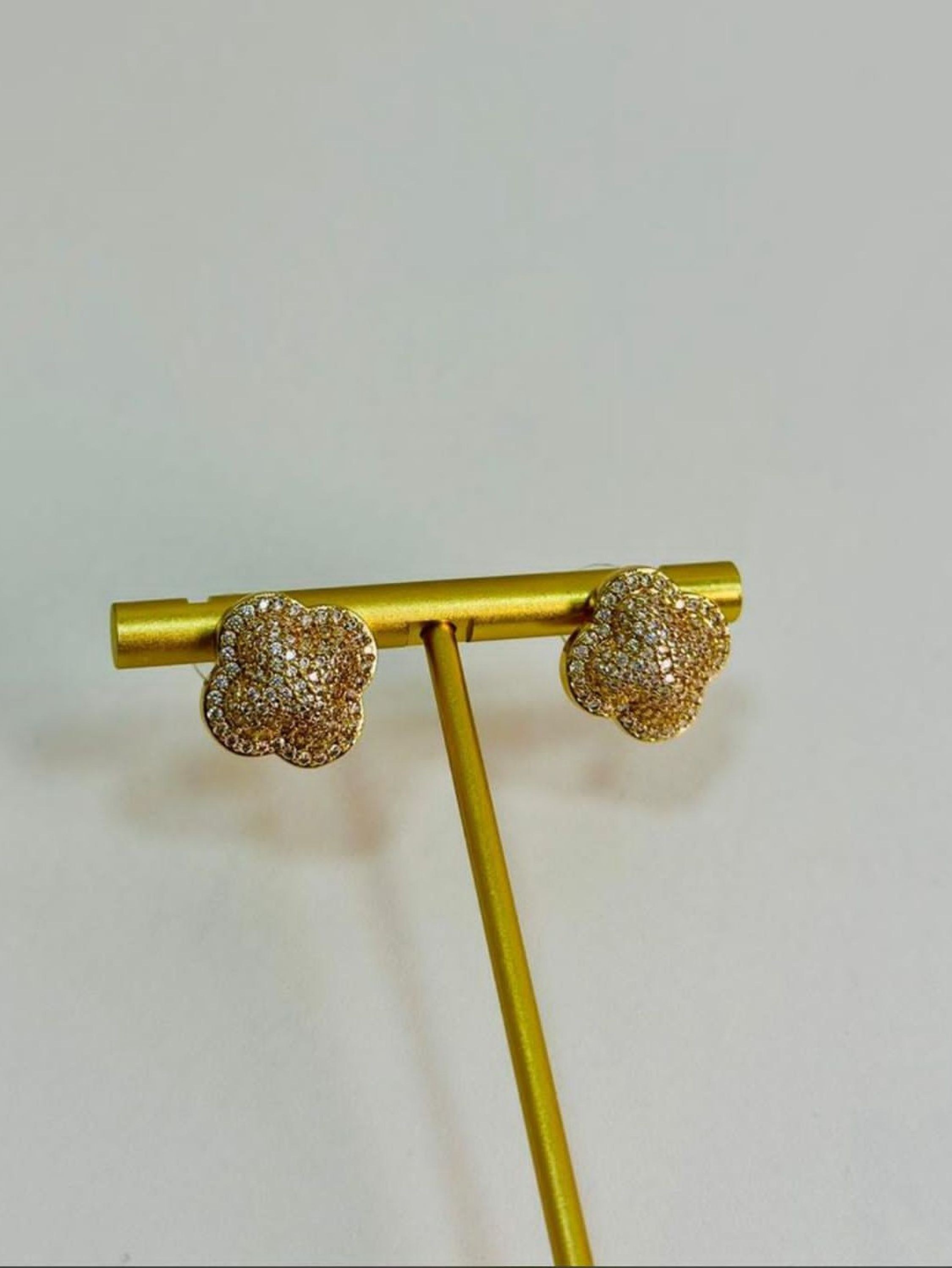 Brinco Trevinho Cravejado