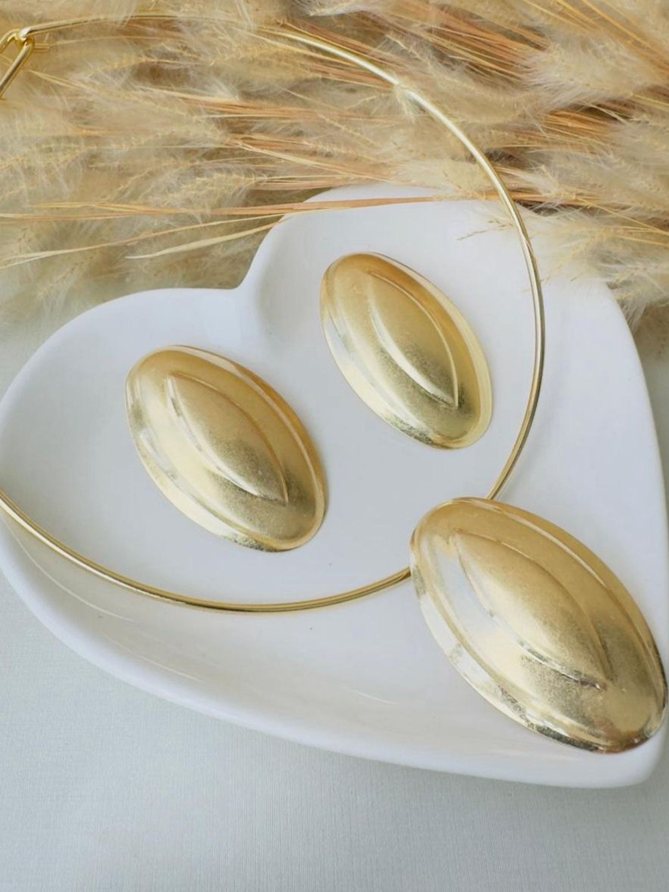 Kit Aro Fosco Colar e Brinco