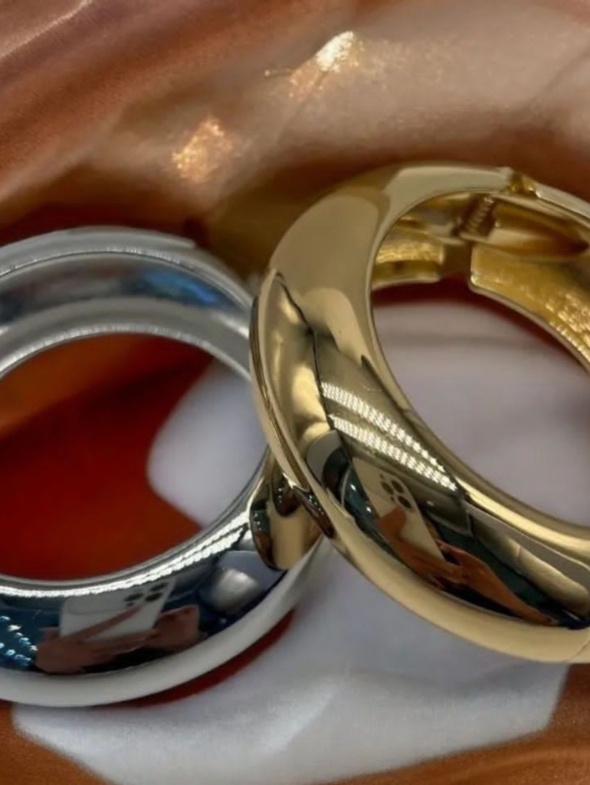 Kit 2 Braceletes Bold + 1 Anel Ajustável