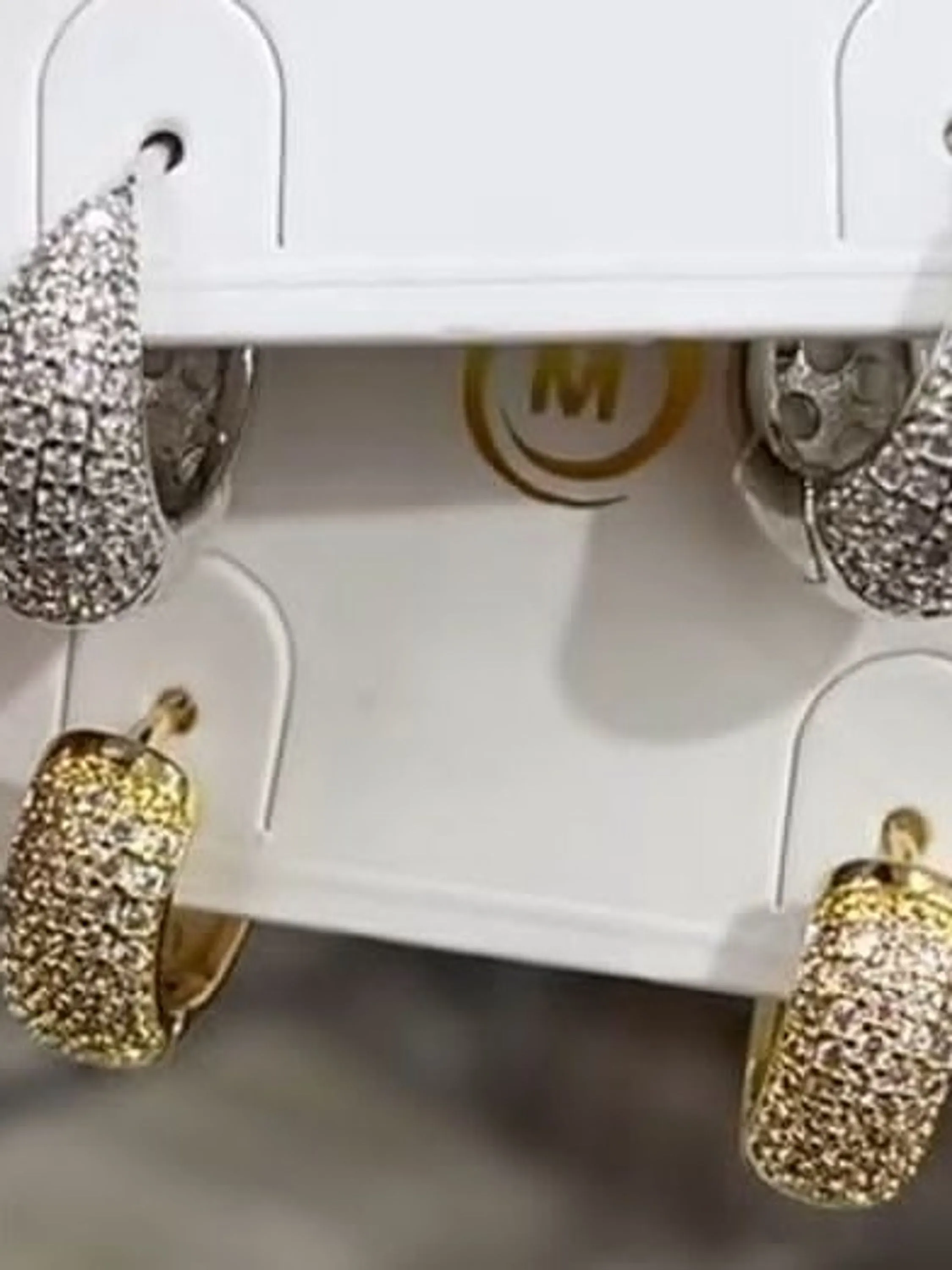 Brinco Feminino Banhado de Zircônia