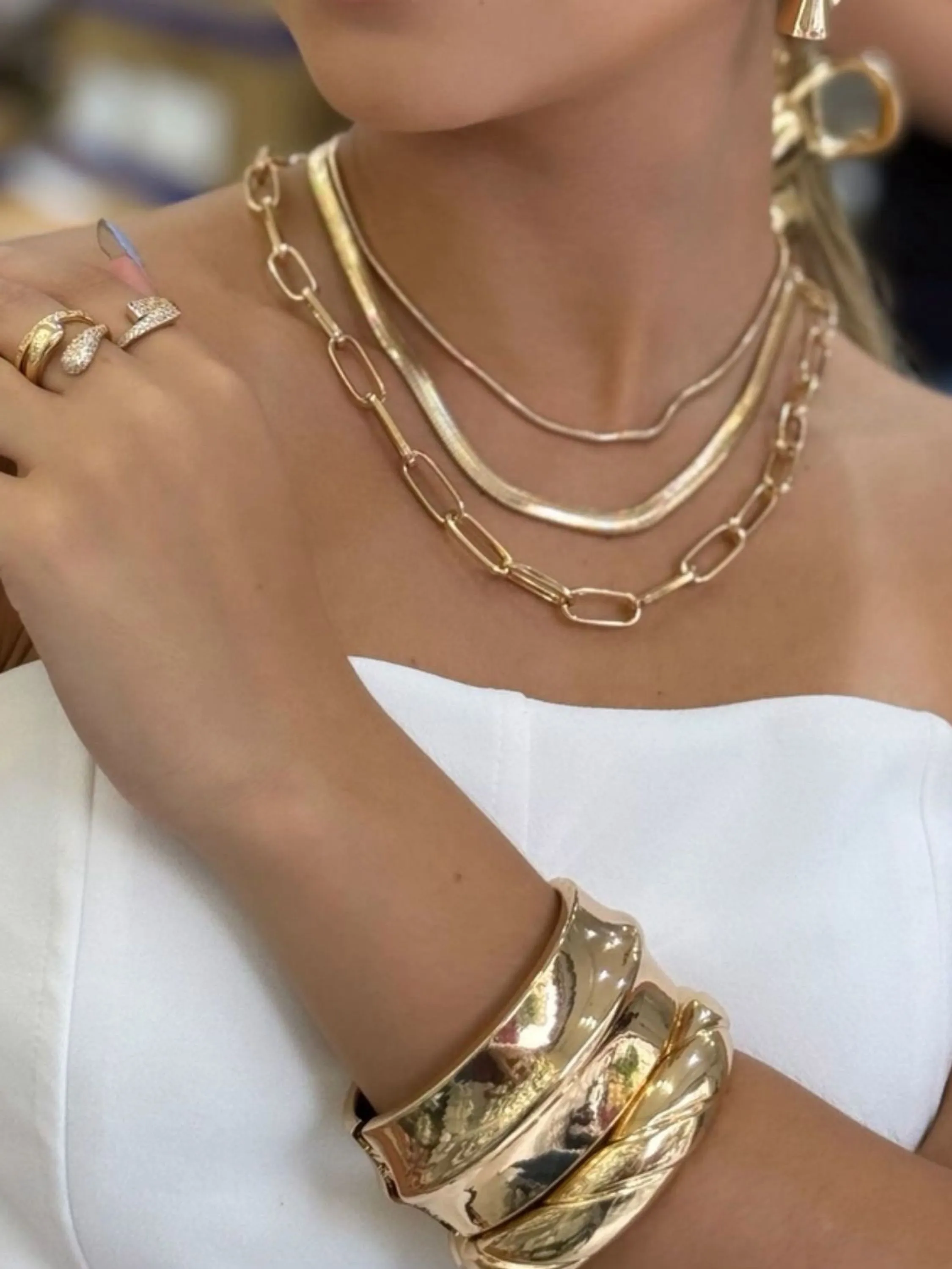 Trio de Colares Banhados