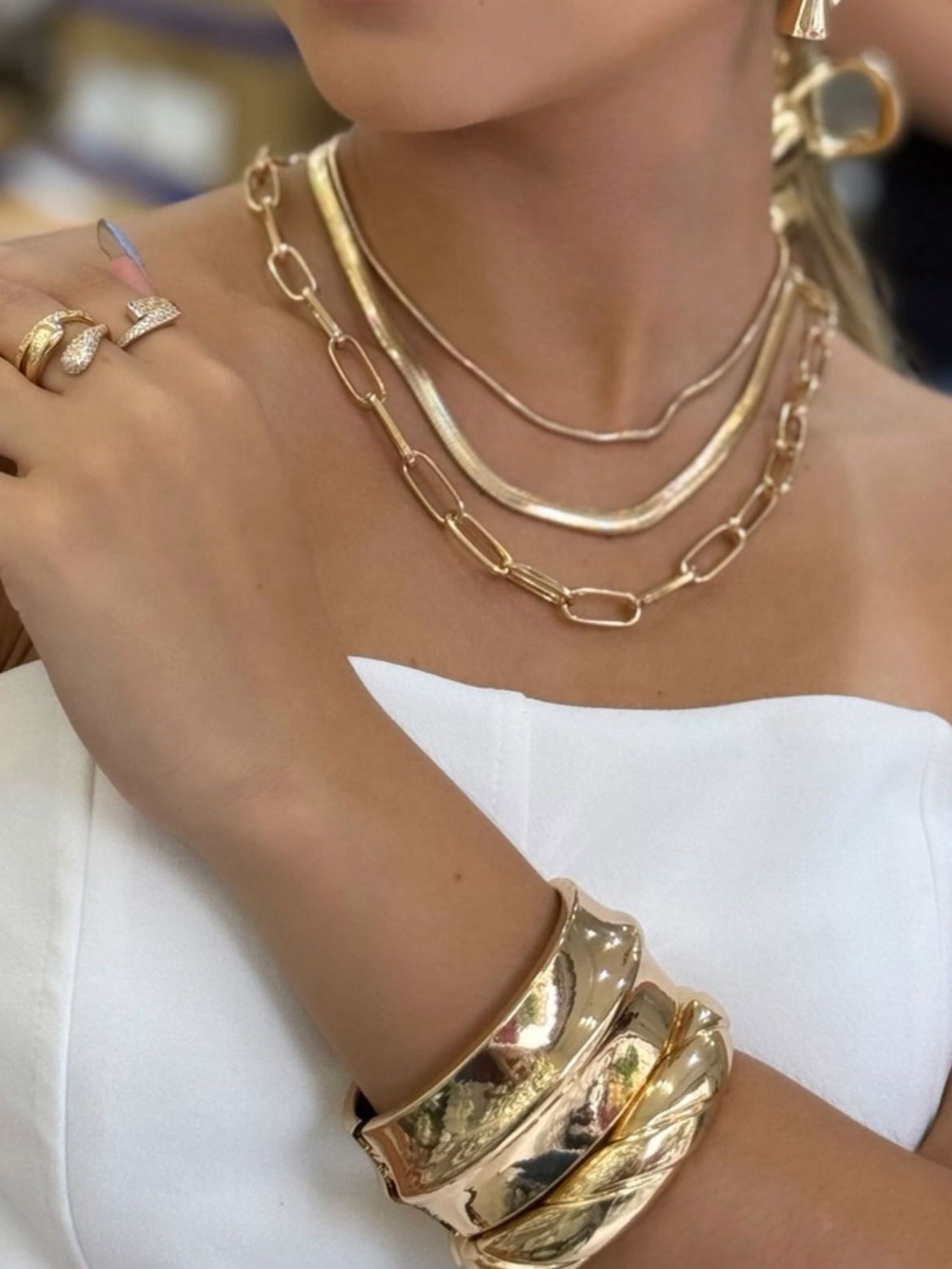 Trio de Colares Banhados