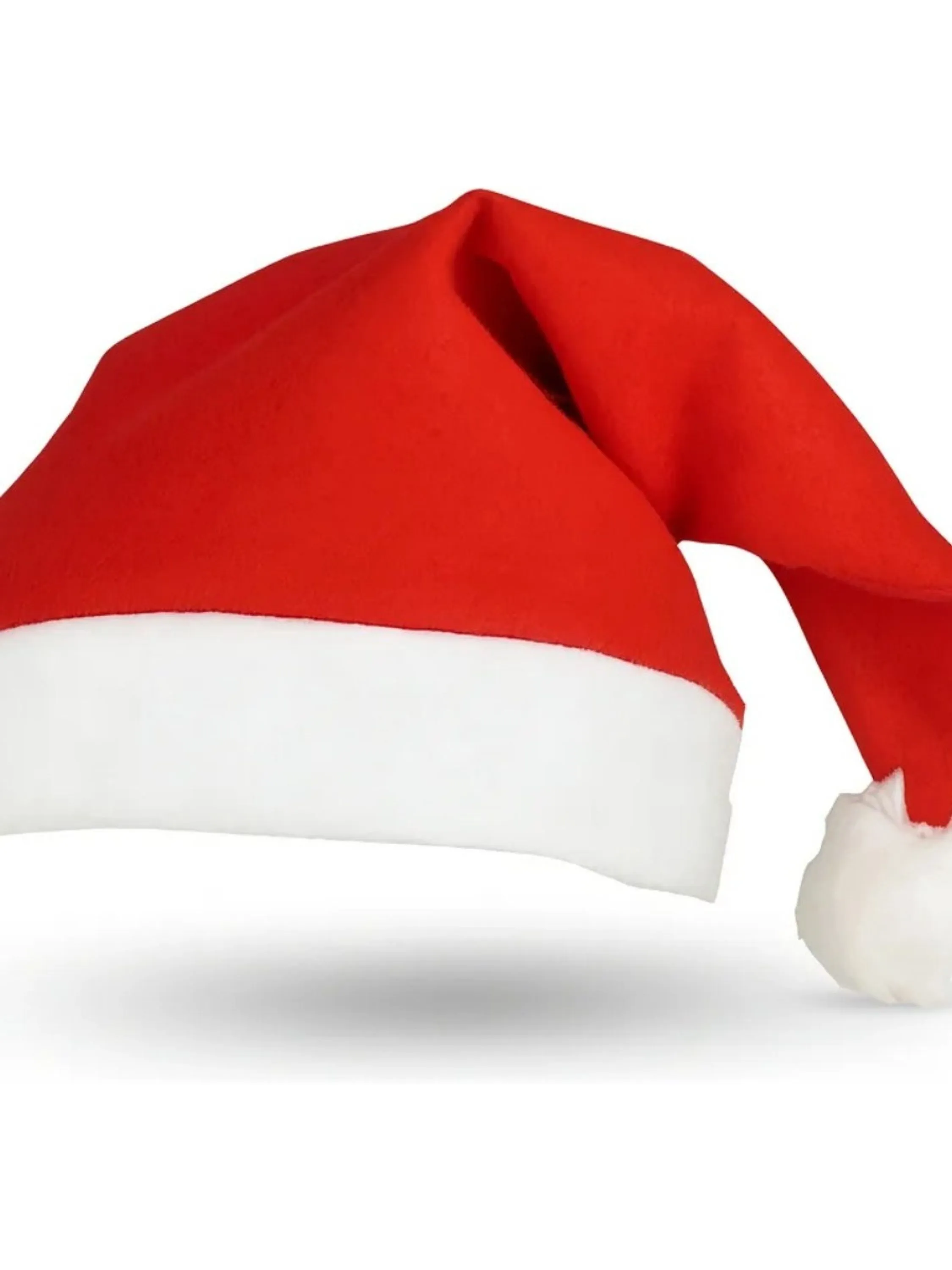 Touca De Papai Noel Premium Tecido Cetim Antialérgico