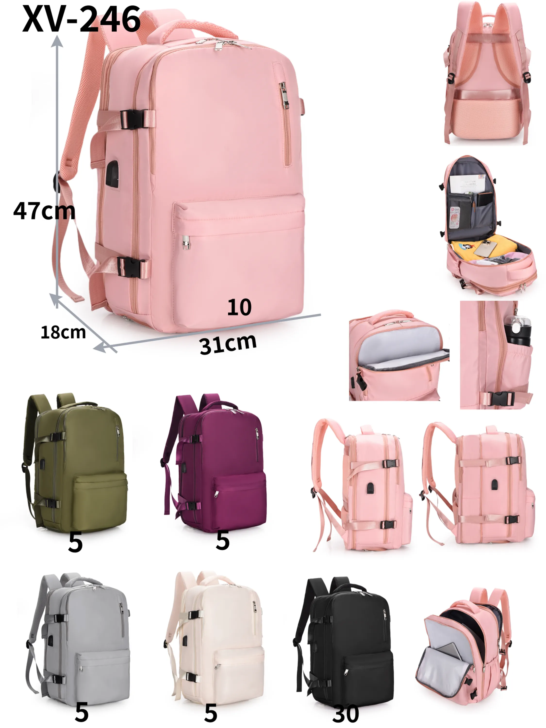 Mochila Viral Expansivel XV-246