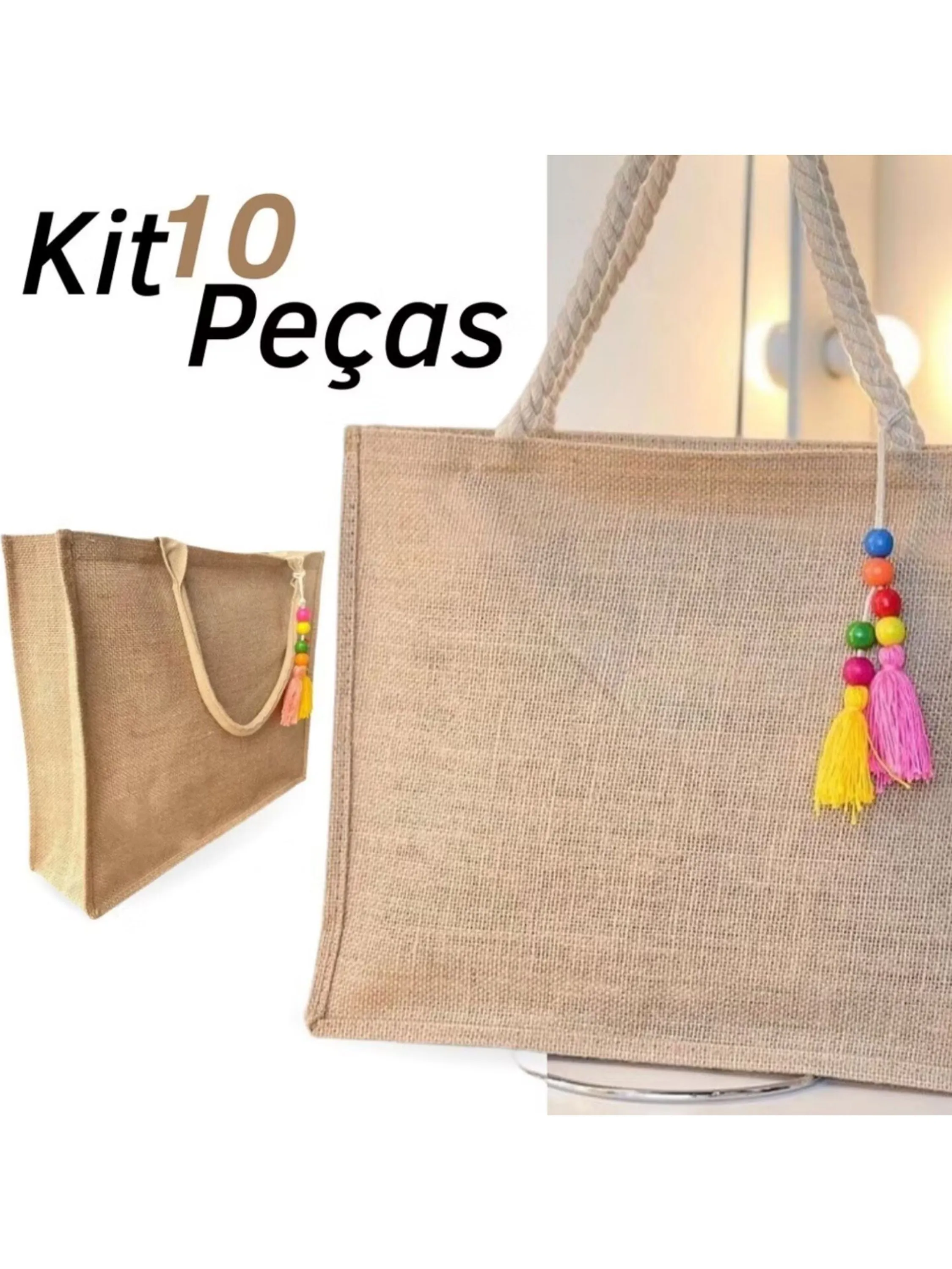 Kit 10 pcs Bolsa de praia XV-009