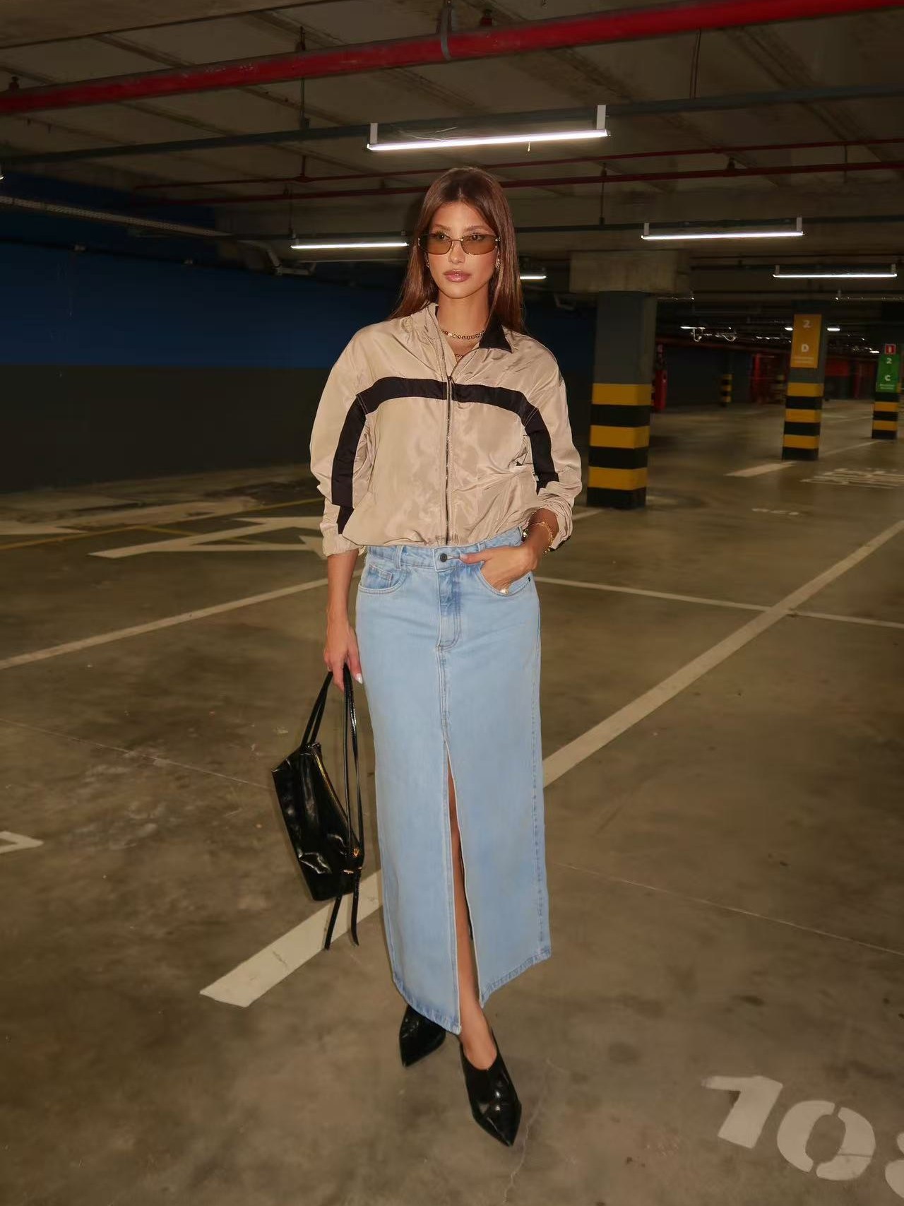 Saia Midi Denim 05