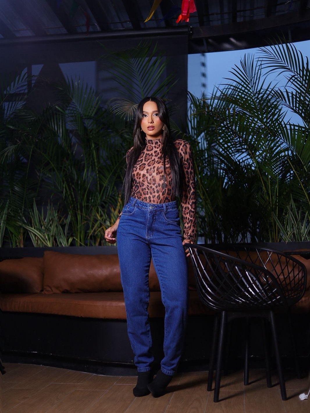 Calça mom 39
