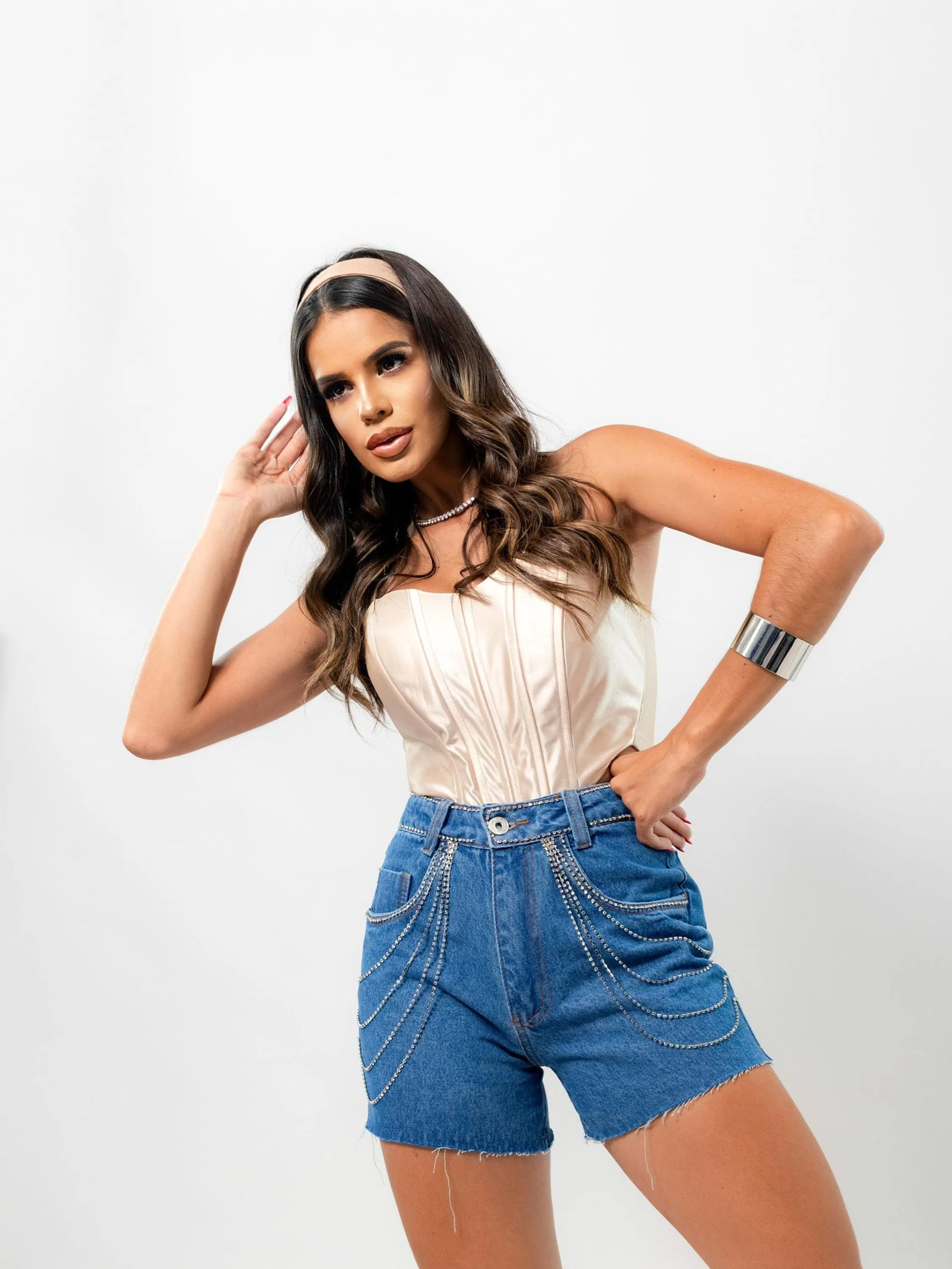 short com corrente 376