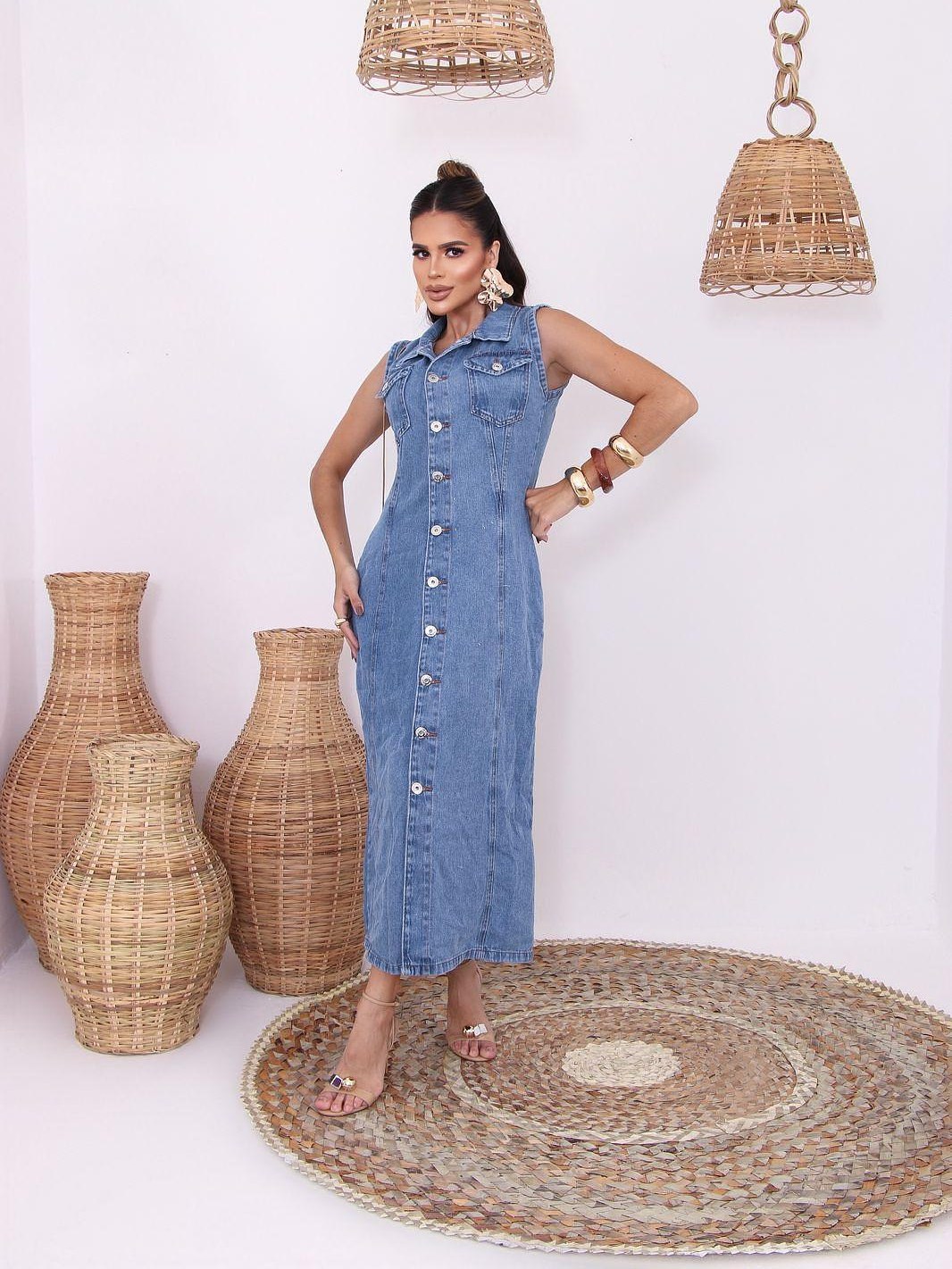 vestido longo 605