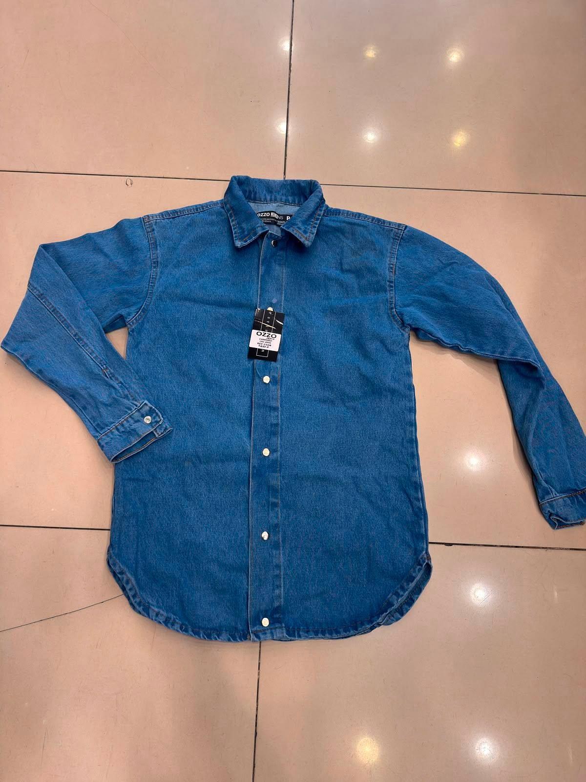 Camisão liso jeans 1508
