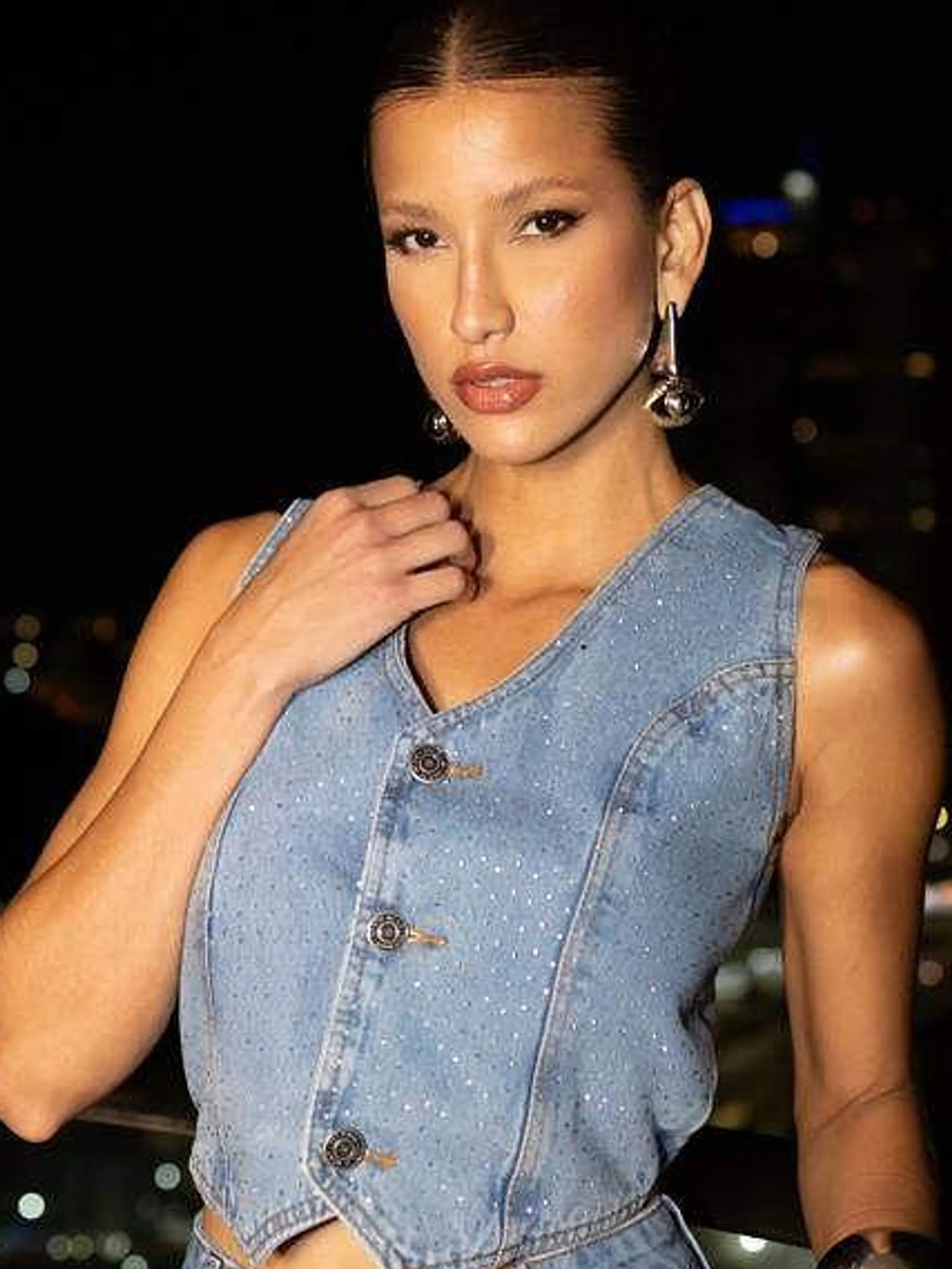 colete com brilho 91