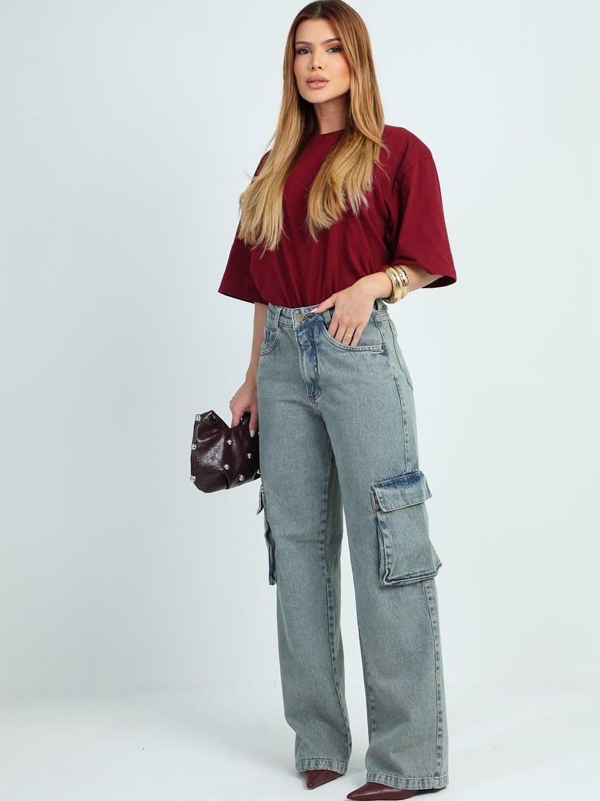 Calça cargo299