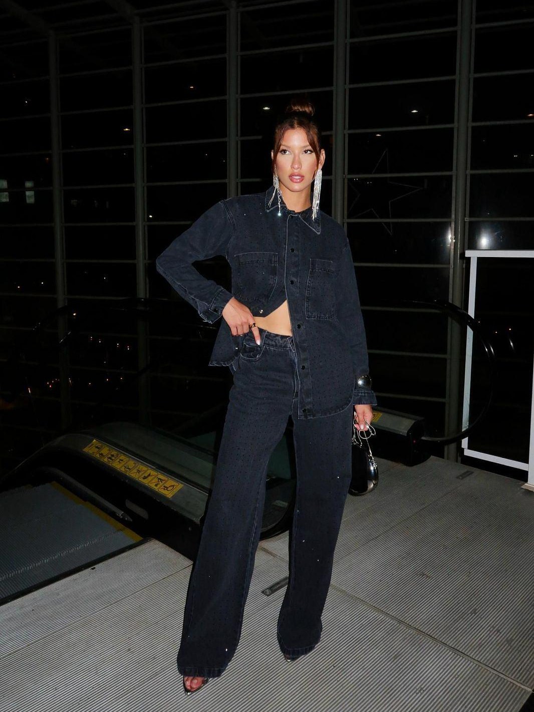 Wide estonado com brilho 2040