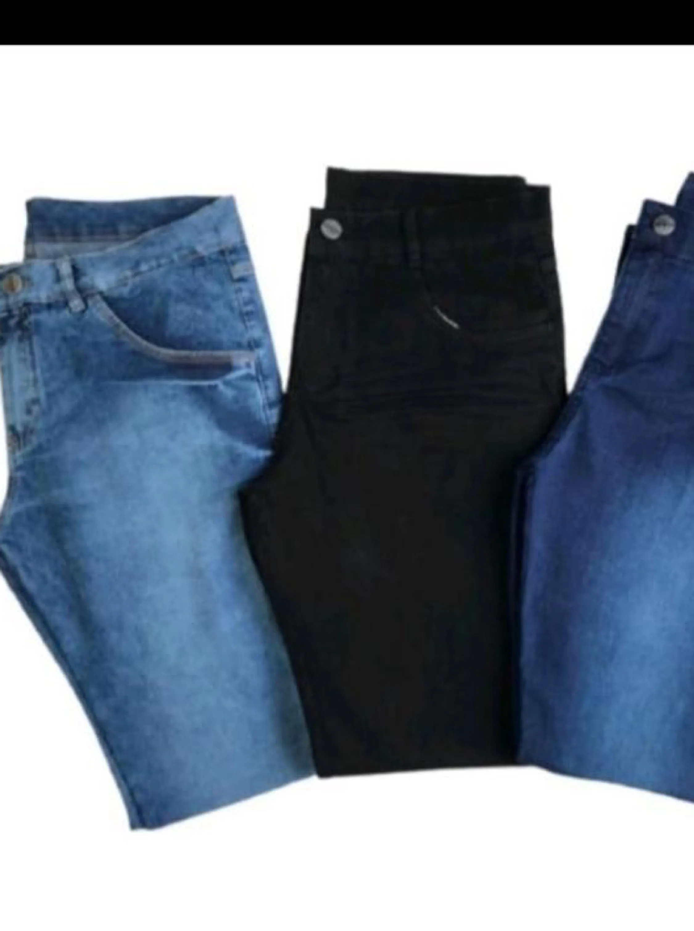 Bermuda jeans masculina