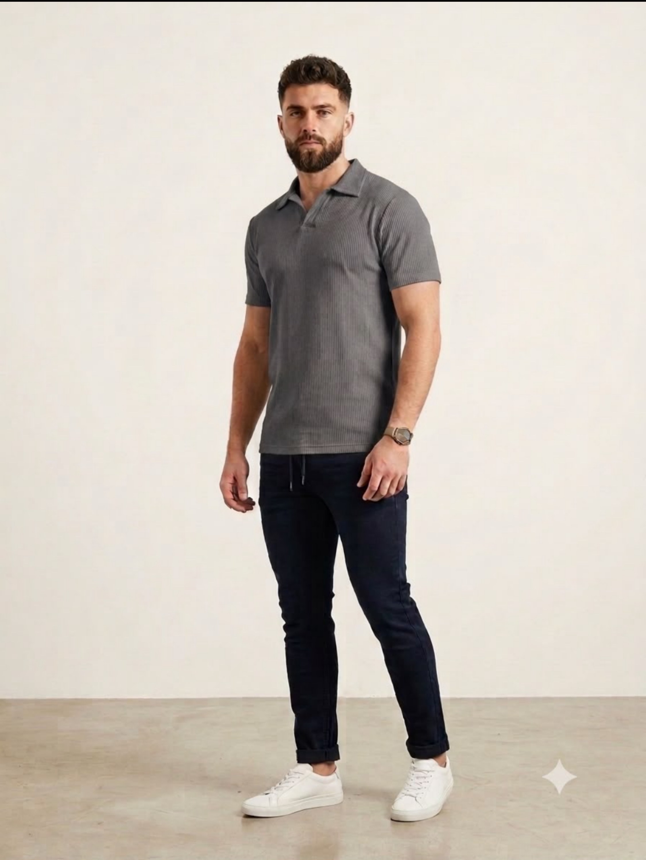 Camisa masculina modelo zara