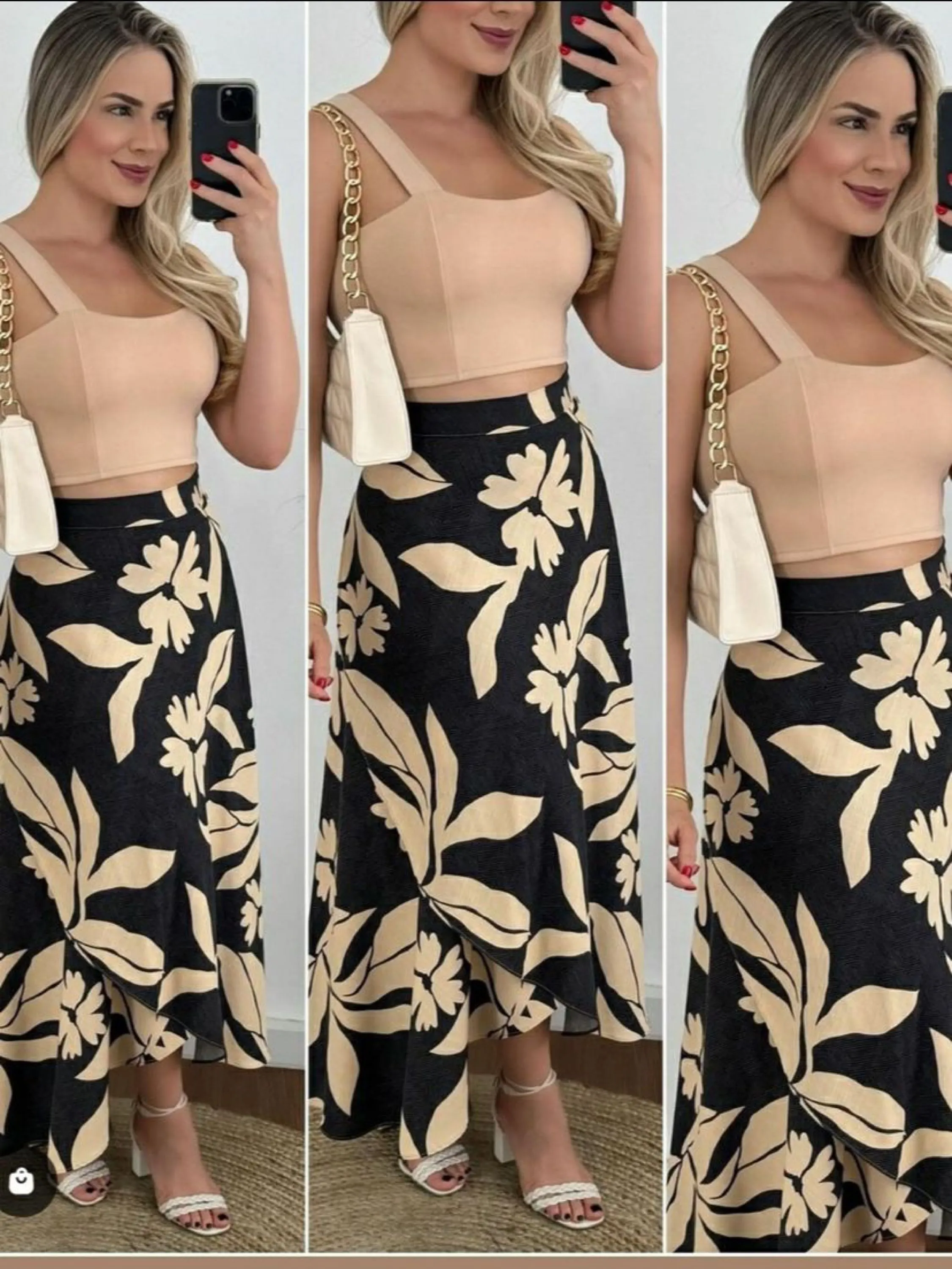 Calça envelope feminina