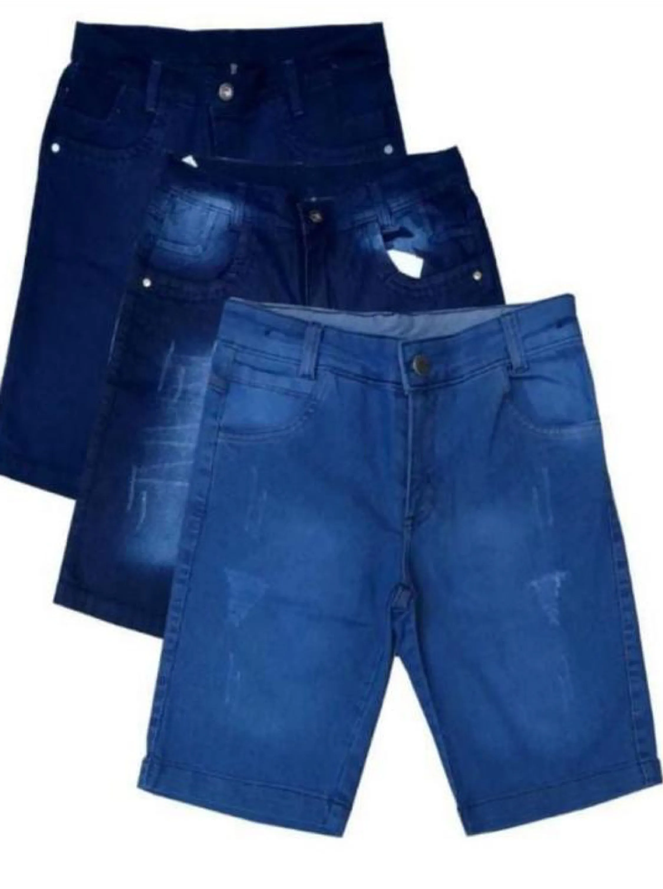 Bermuda jeans masculina