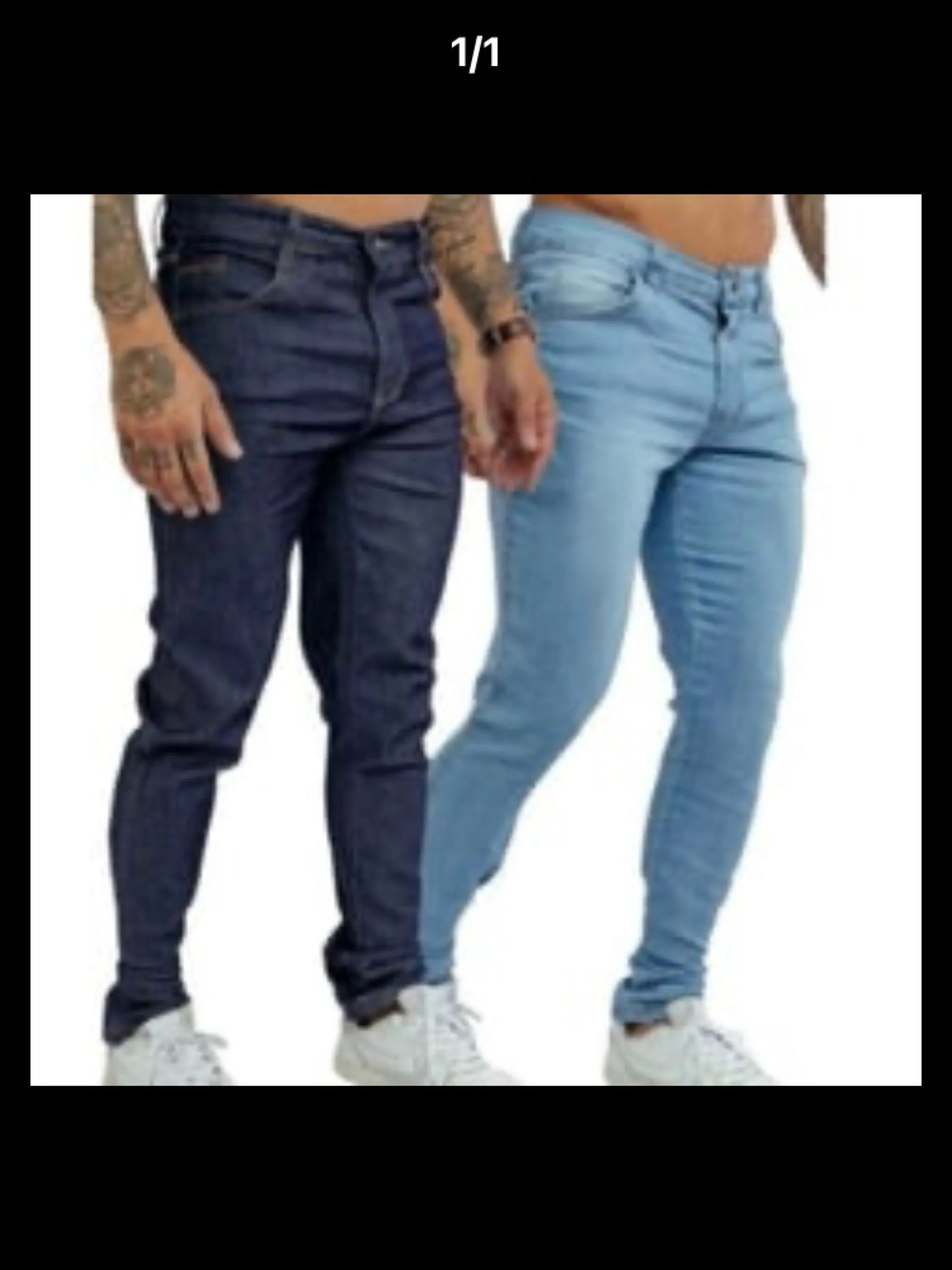 Calça jeans masculina