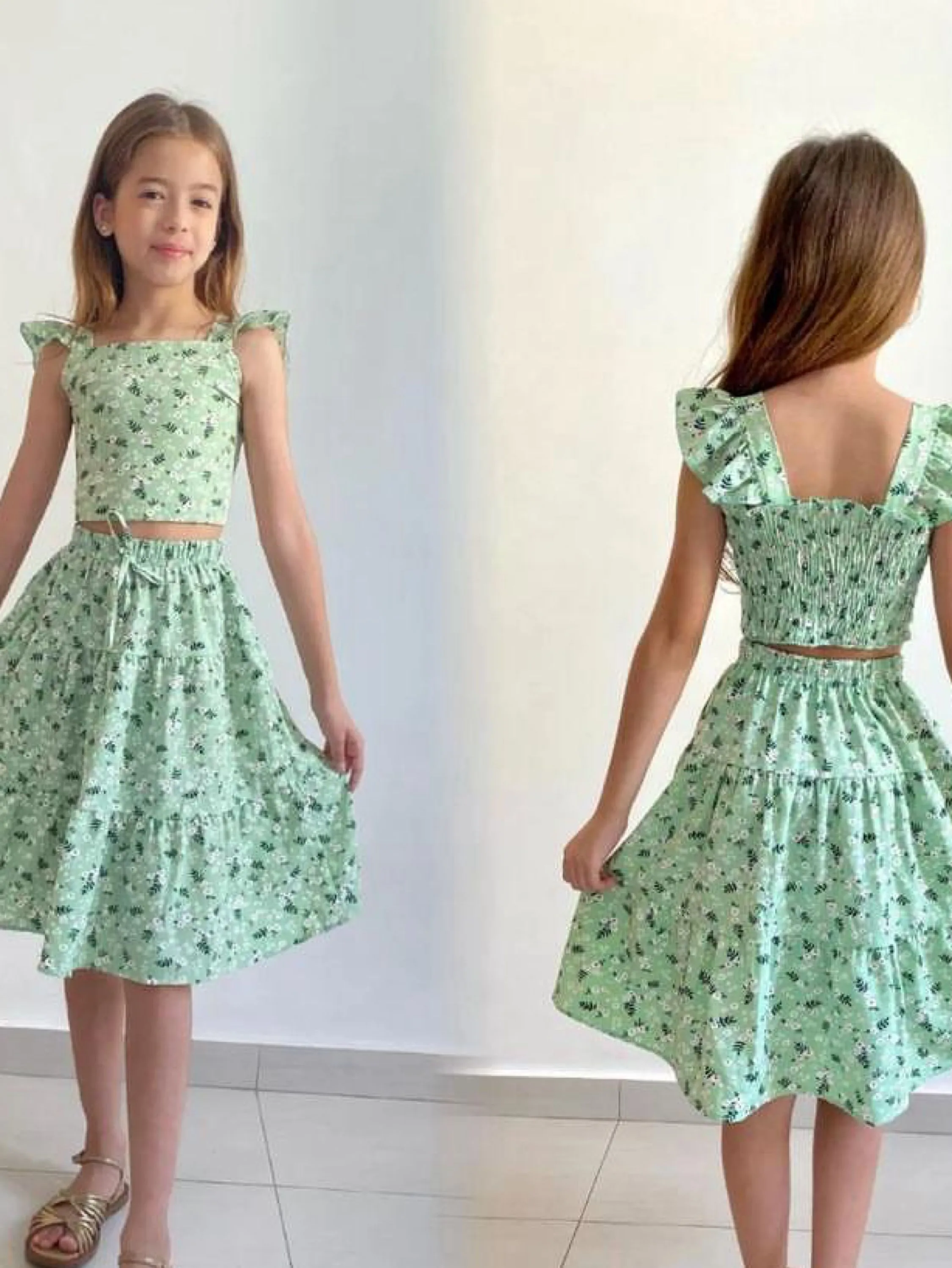 Conjunto infantil para menina