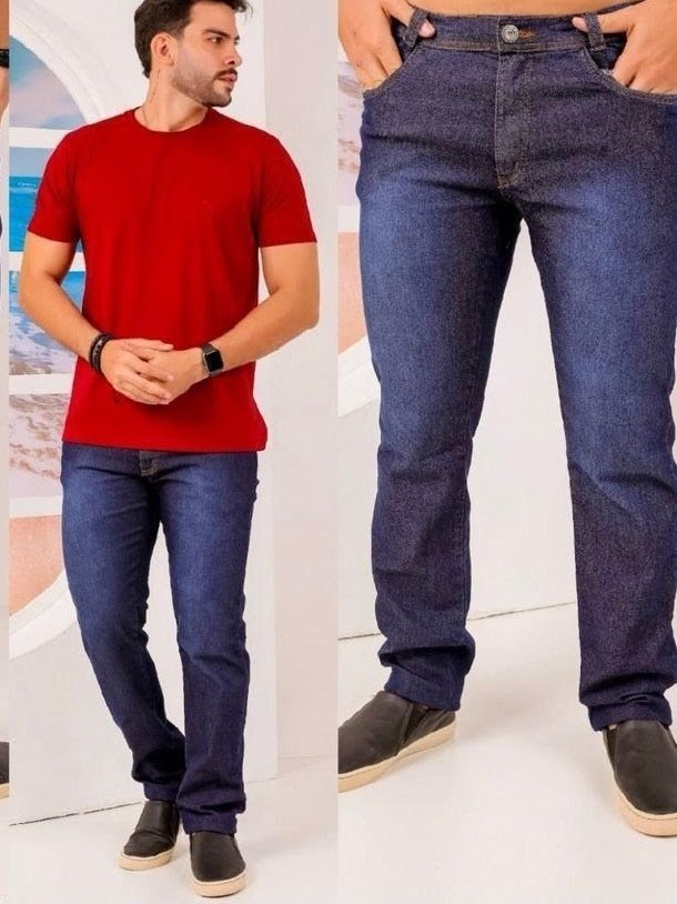 Calça jeans skinny masculino