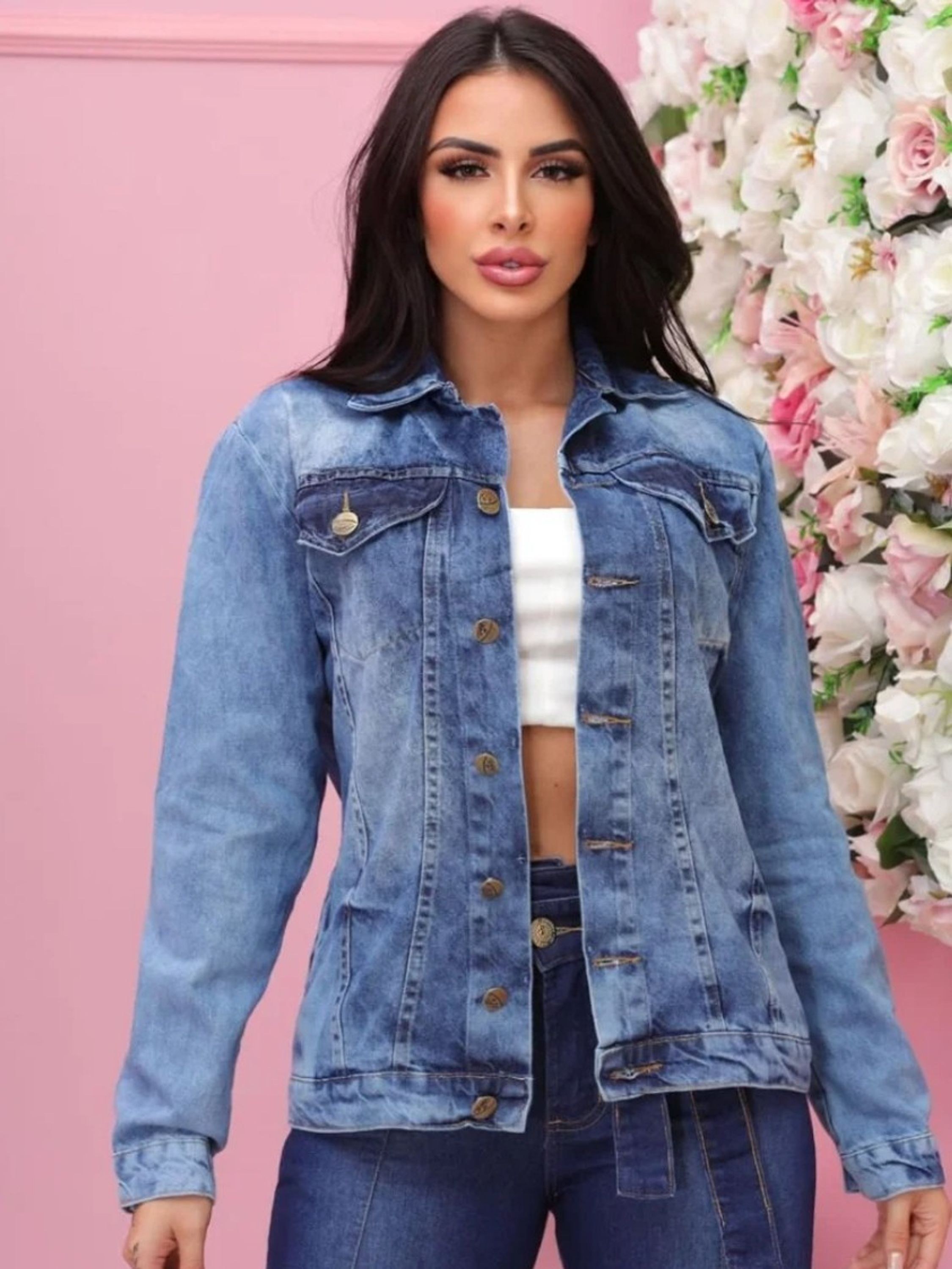 Jaqueta Tradicional Azul Claro - sem lycra Unissex