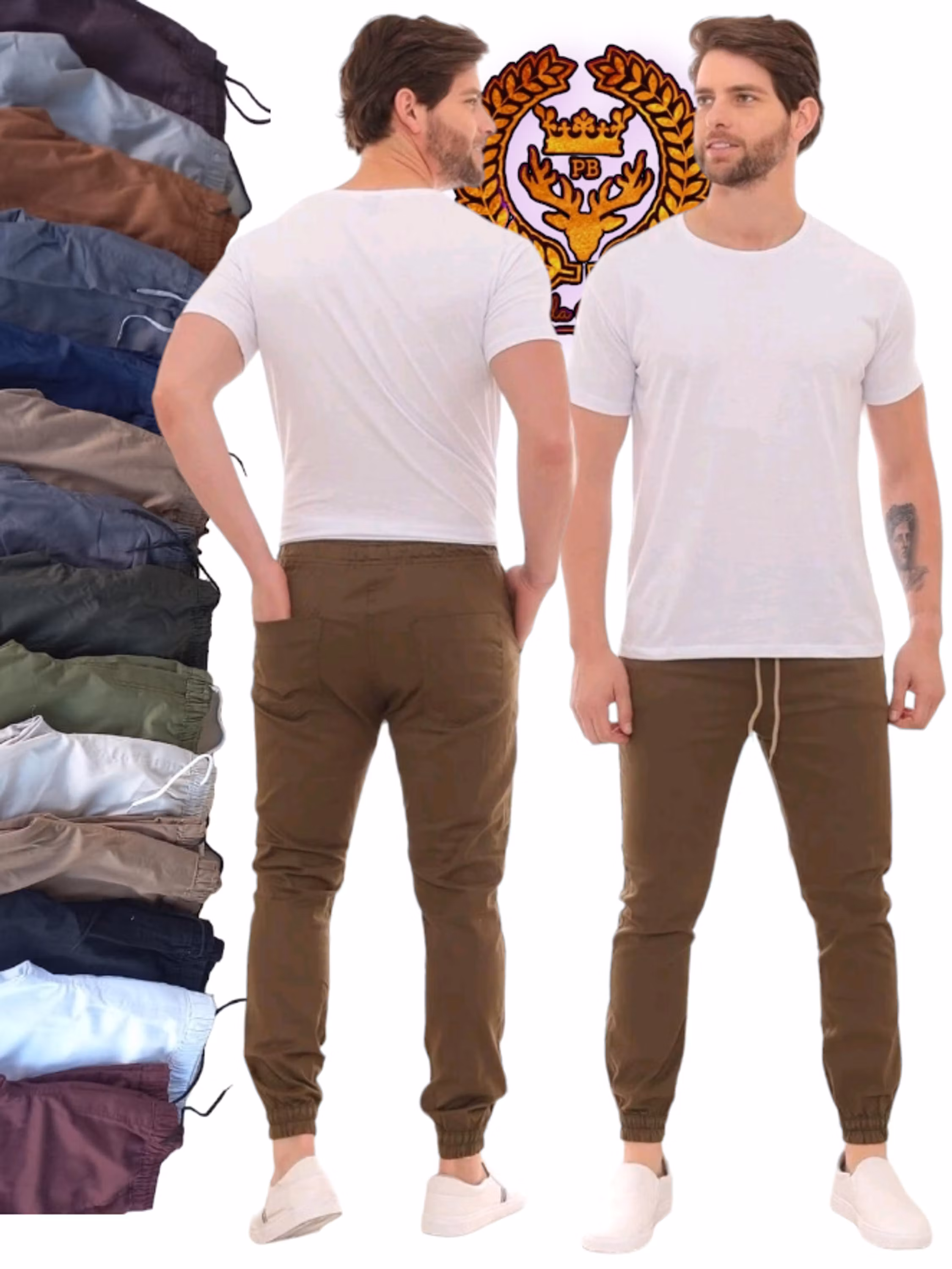 Calça jogger masculina paul_a_beati_z_jeans