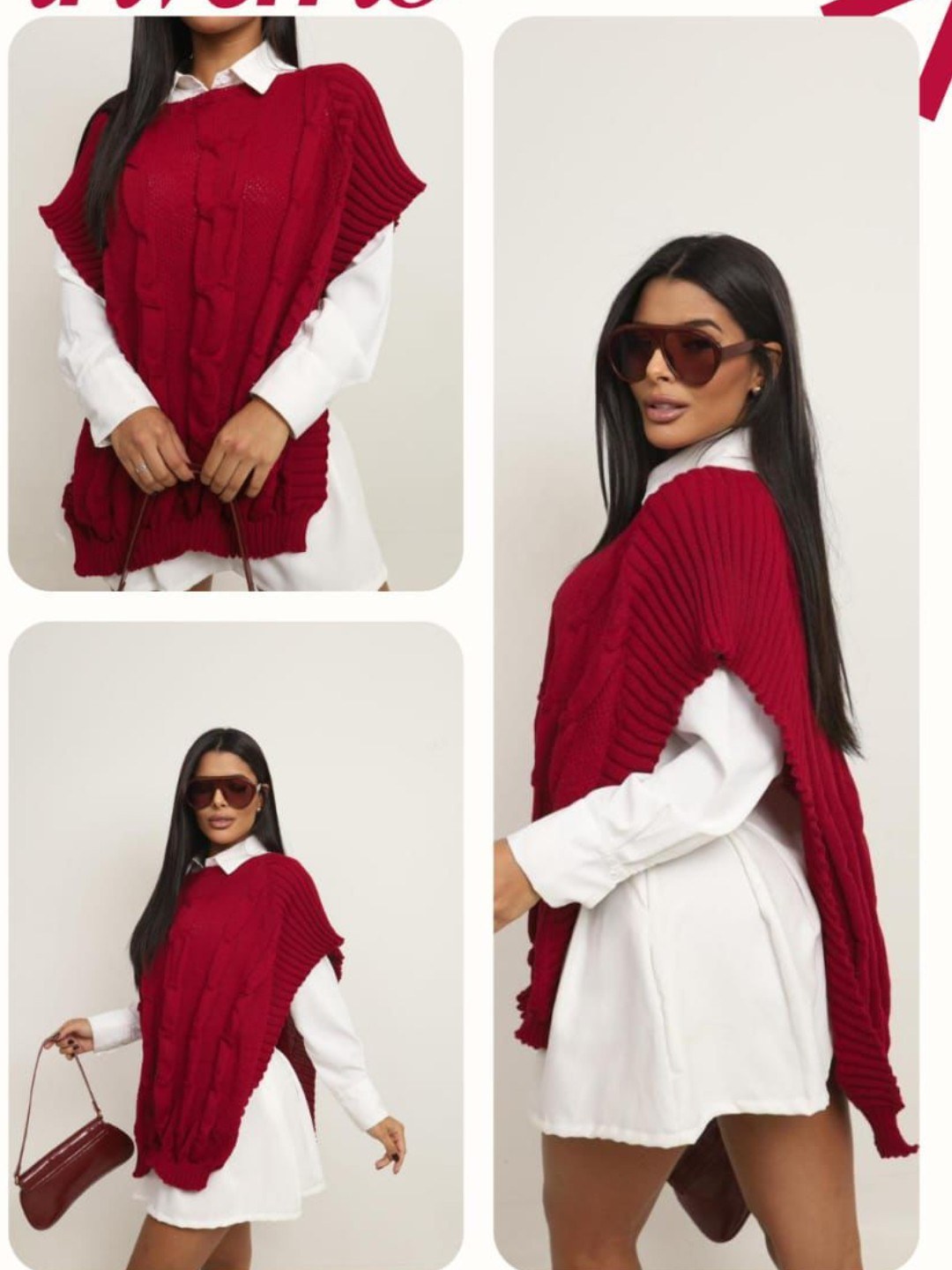 Colete dee tricô premium