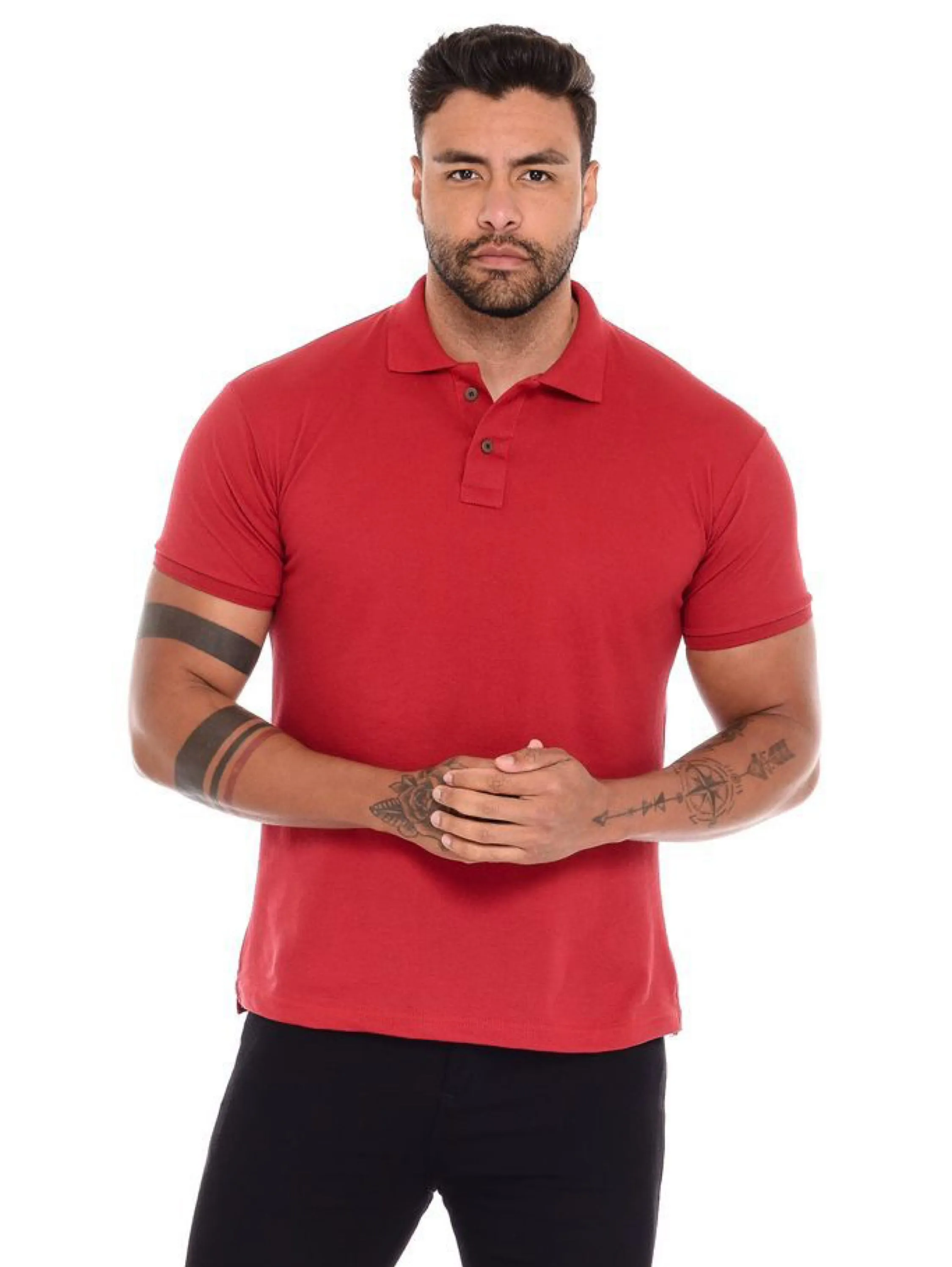 Camisa Gola Polo Masculina Piquet