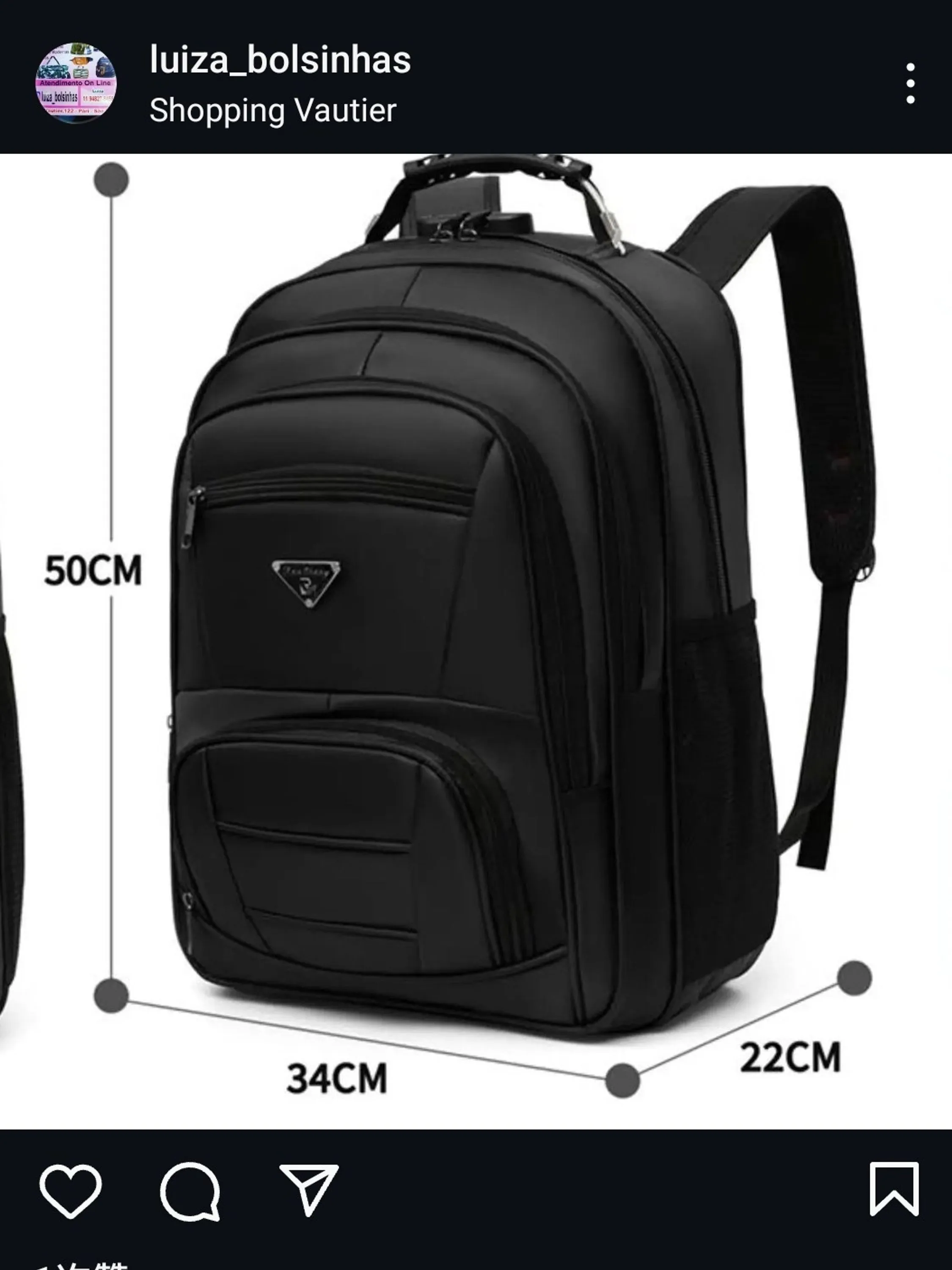 Mochila nova 1