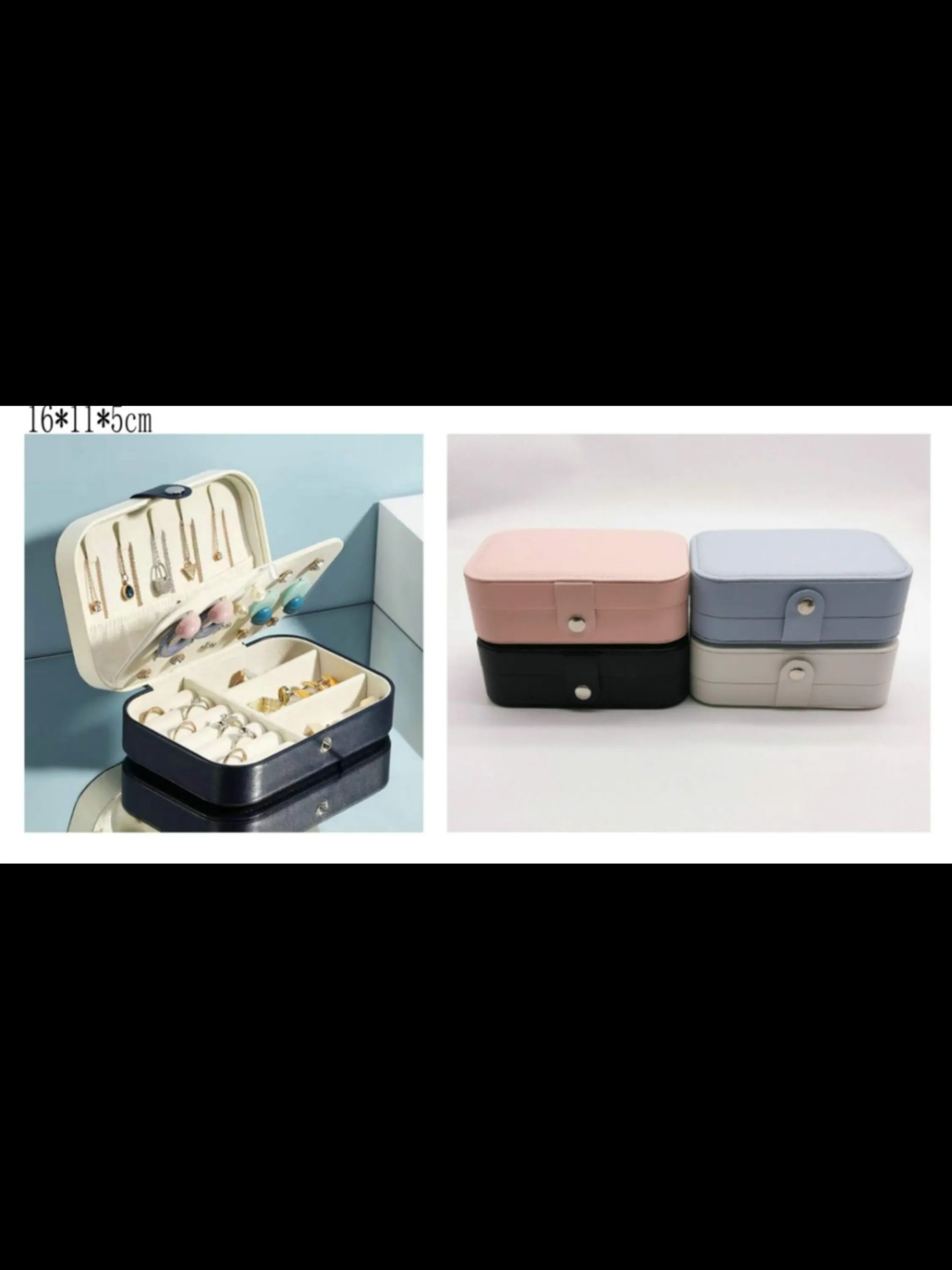 Pacote de necessaire box retangular