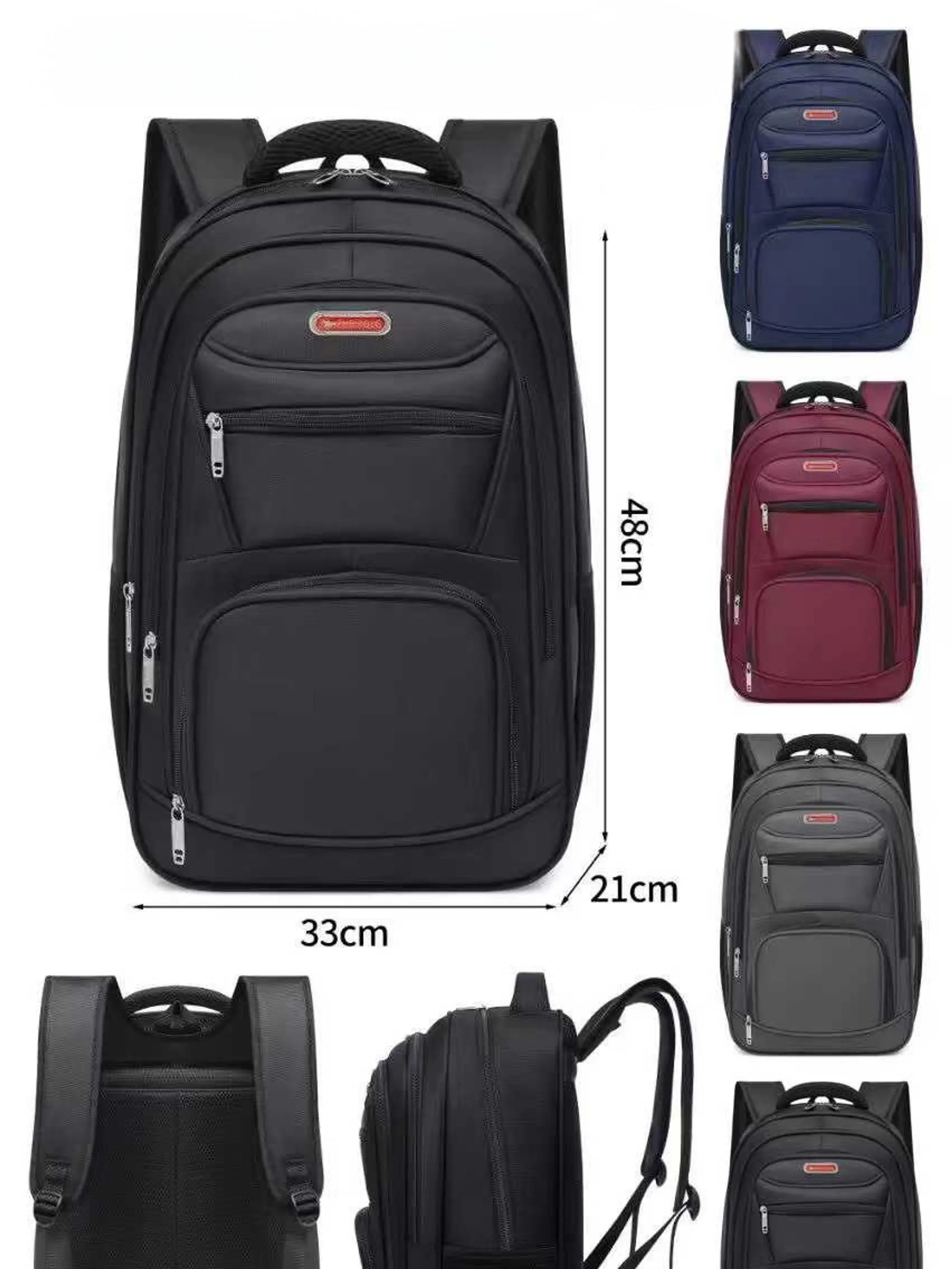 Mochila 5 zipers