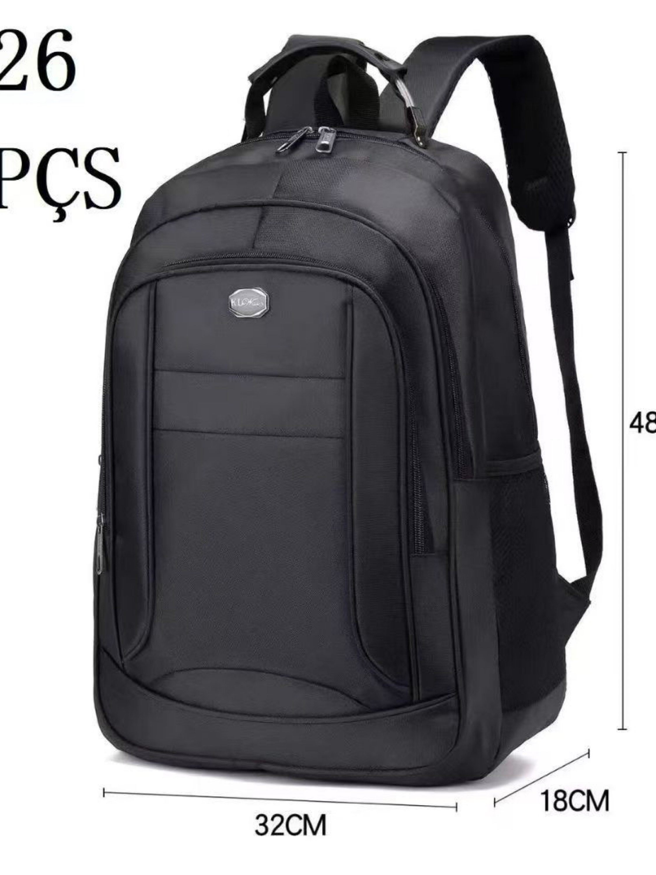 Mochila masculina com cabo de aço A726