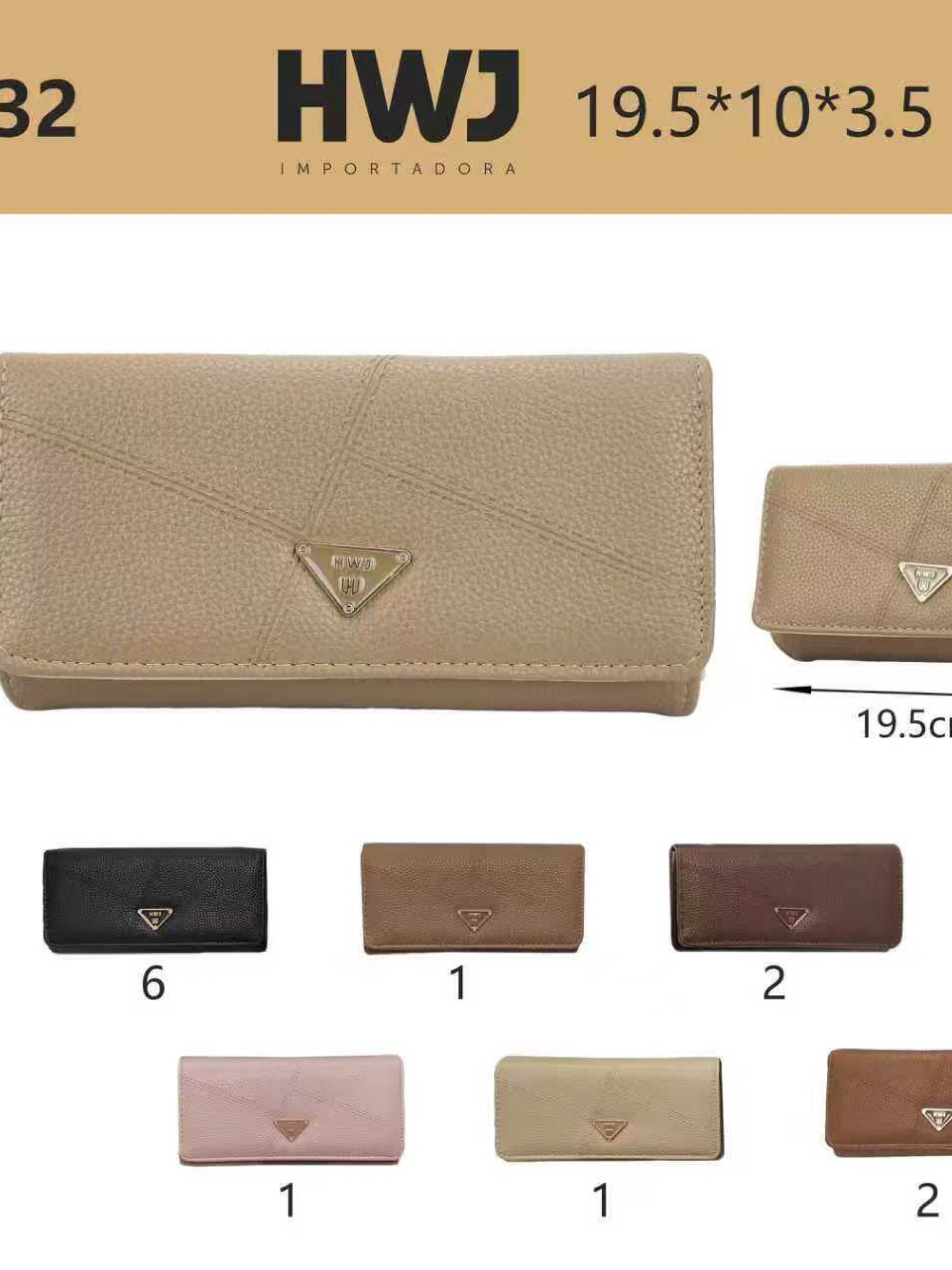 Carteira grande com alça transversal QB-9632