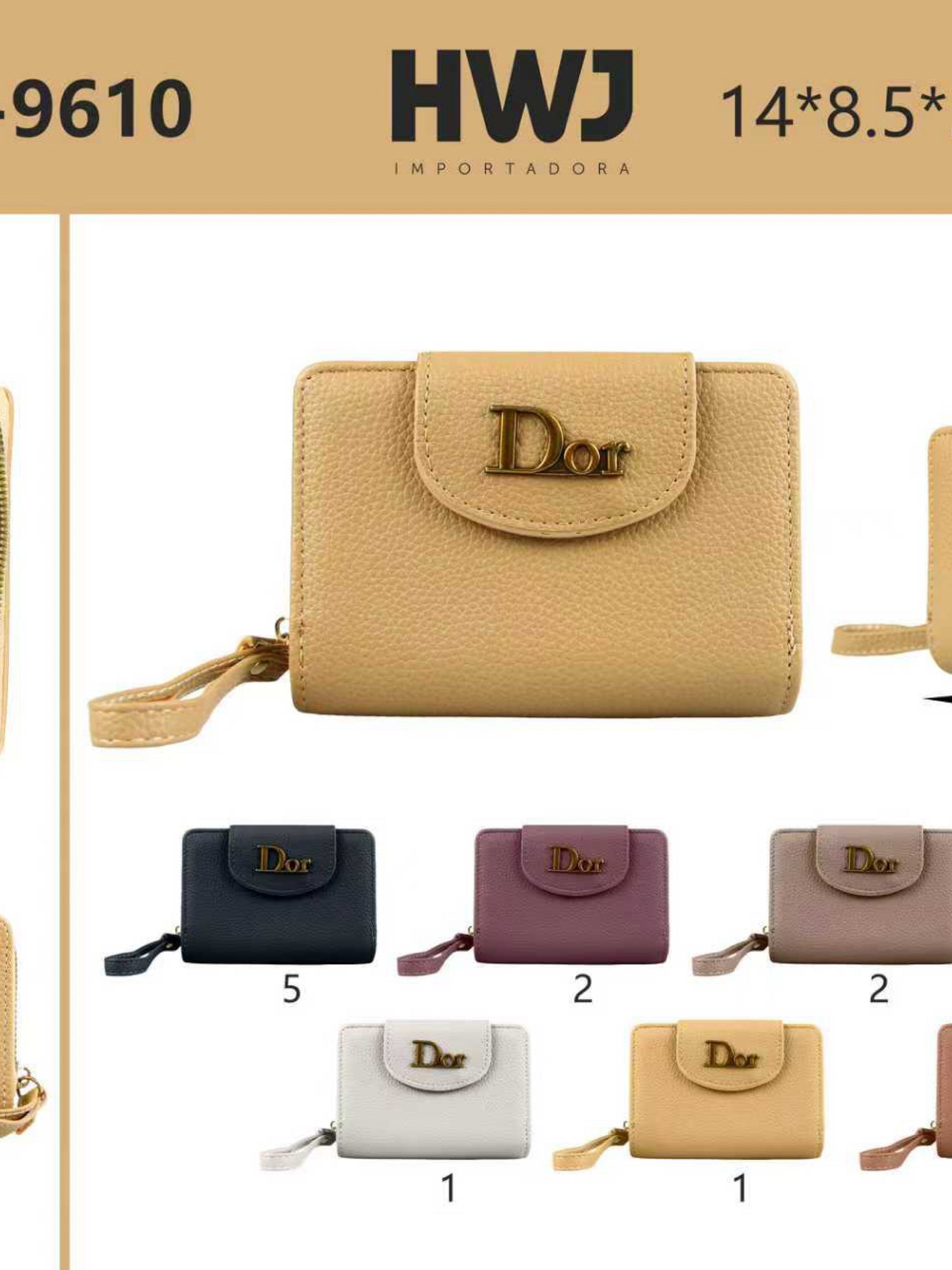 Carteira menor com mais espaço QB-9610