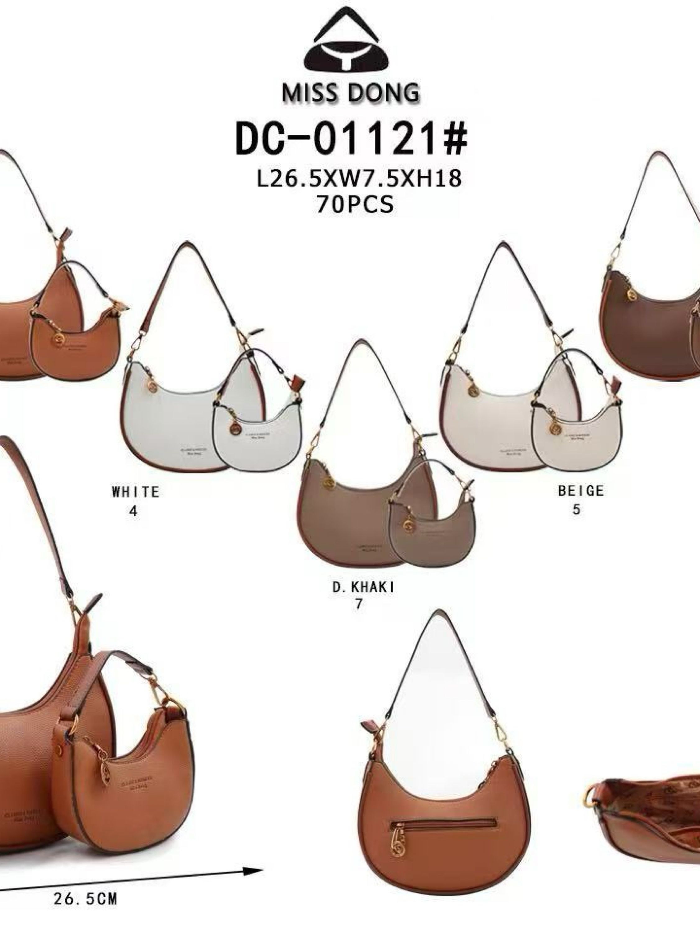 Bolsa kit com 2 peças DC-01121#