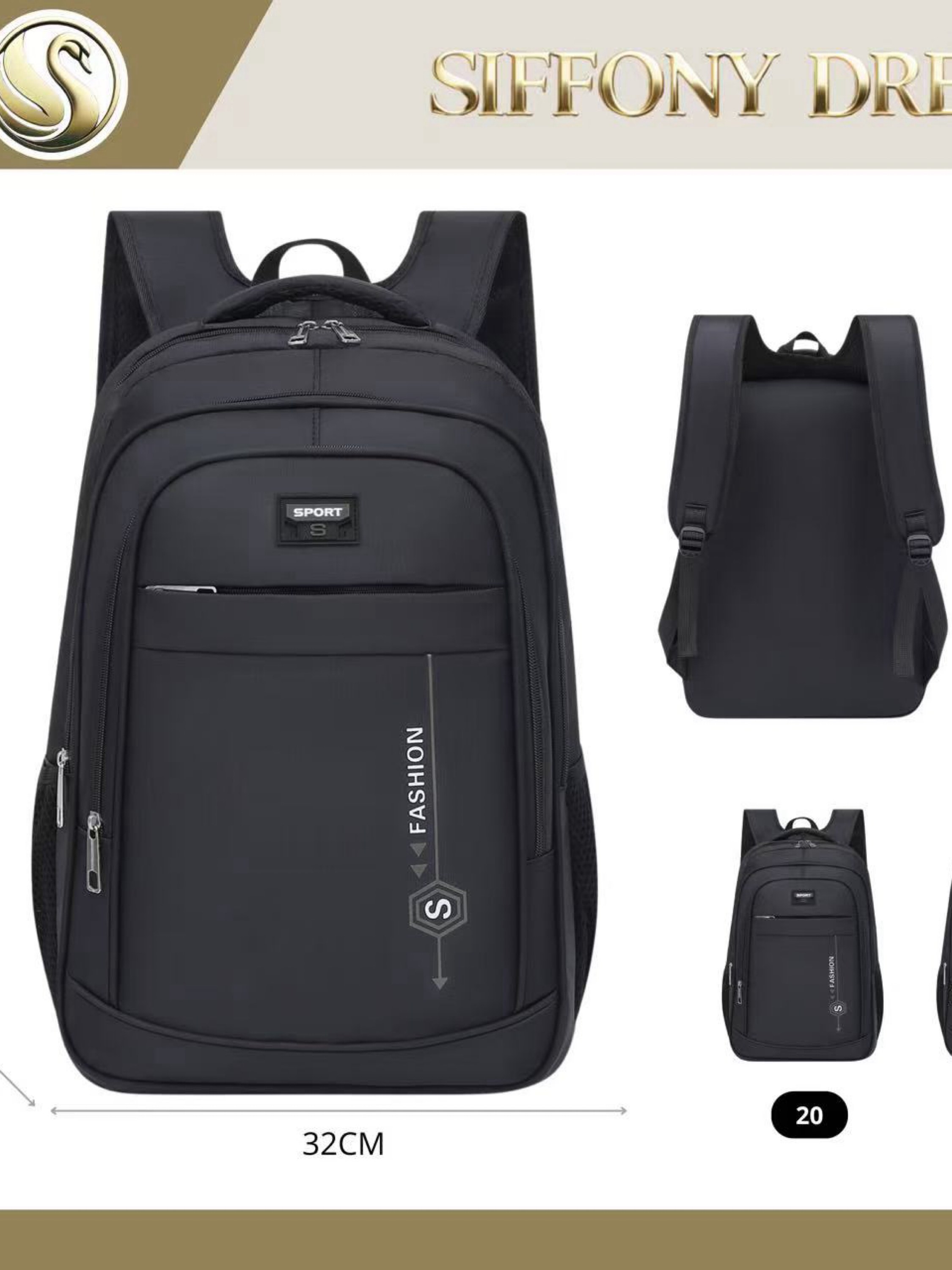 Mochila masculina 1085-9