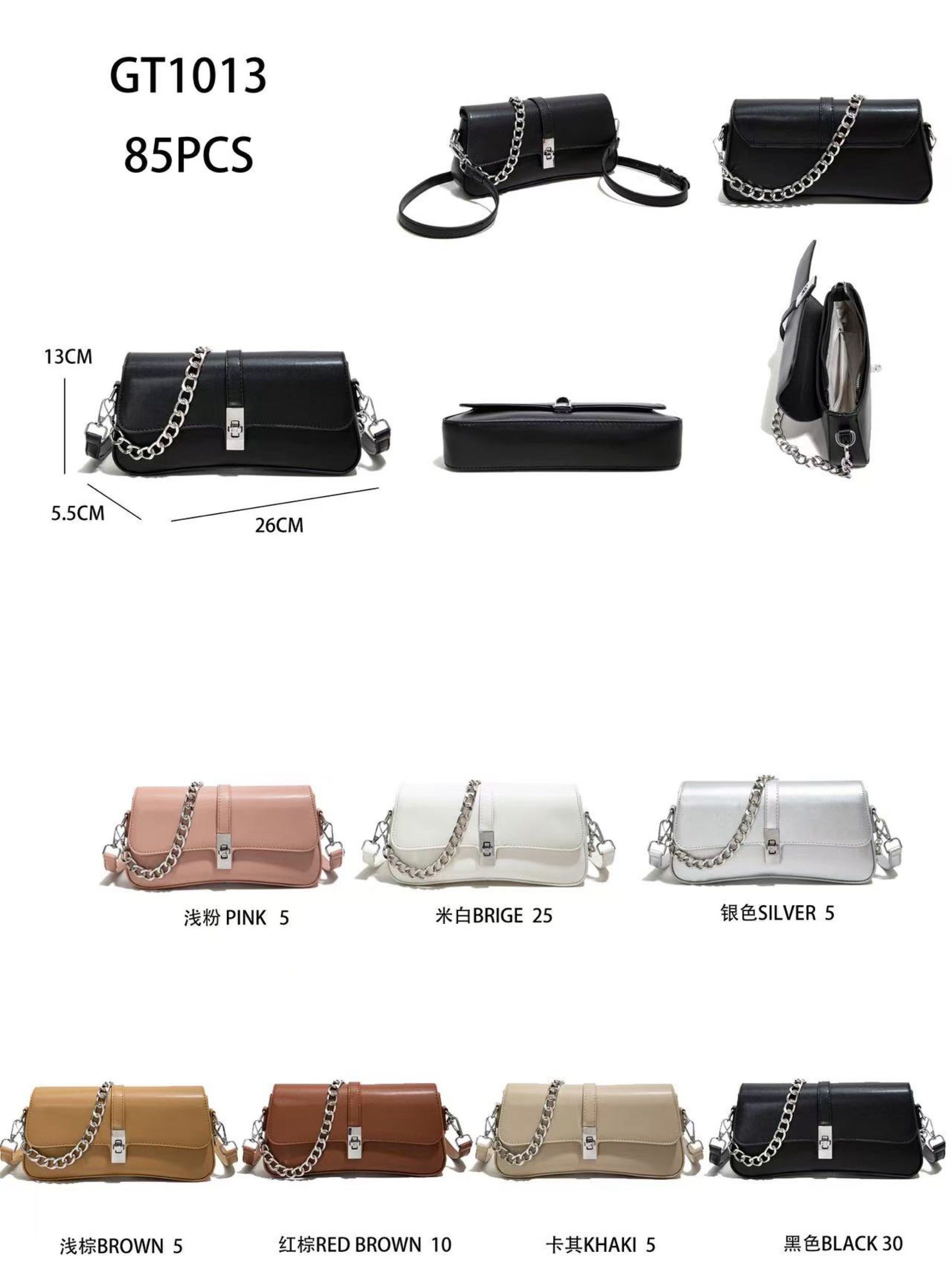 Bolsa transversal com dois alça GT1013