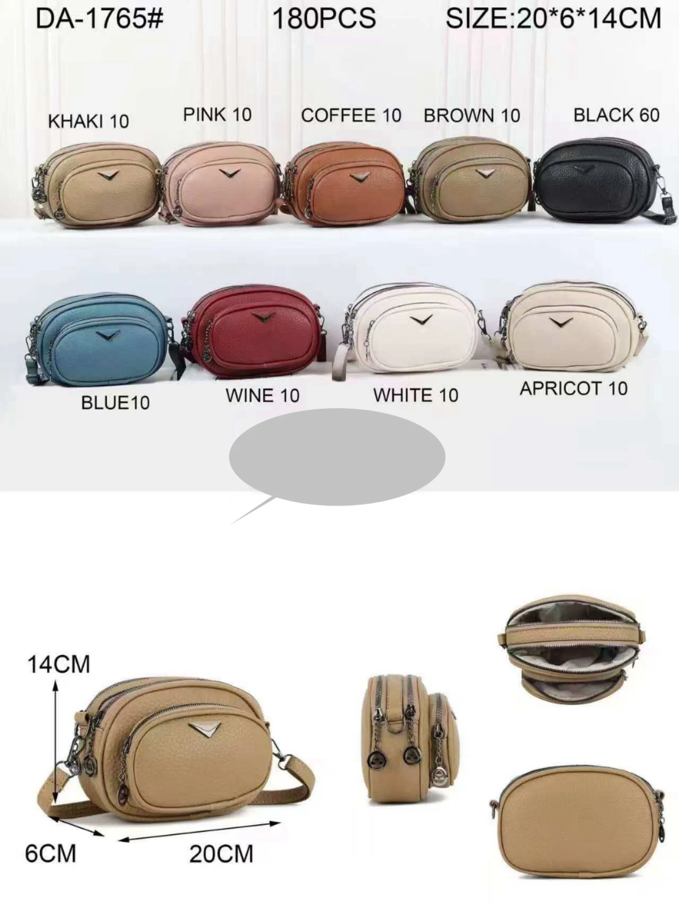 Bolsa transversal DA-1765#
