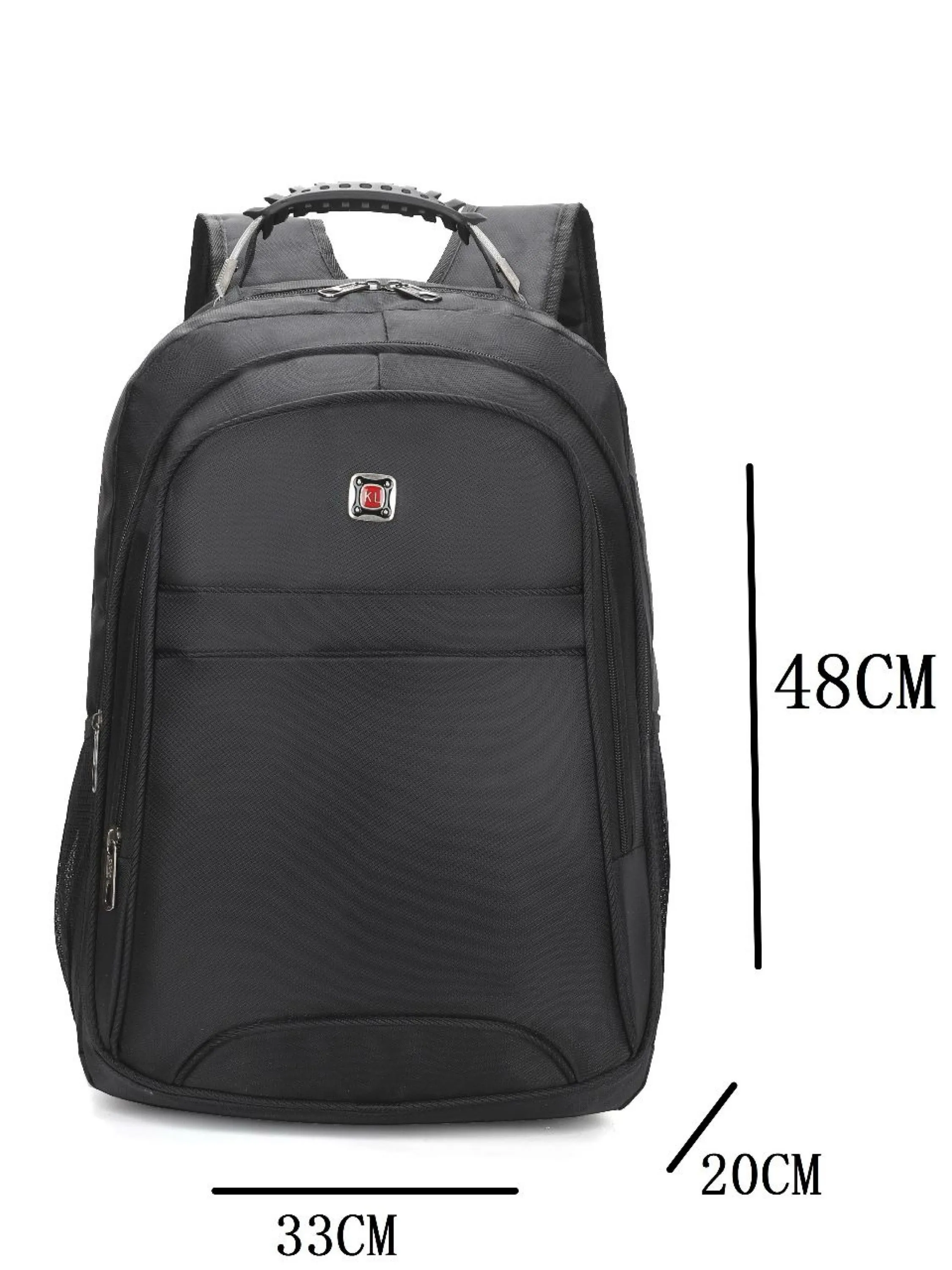 Mochila masculina com cabo de aço