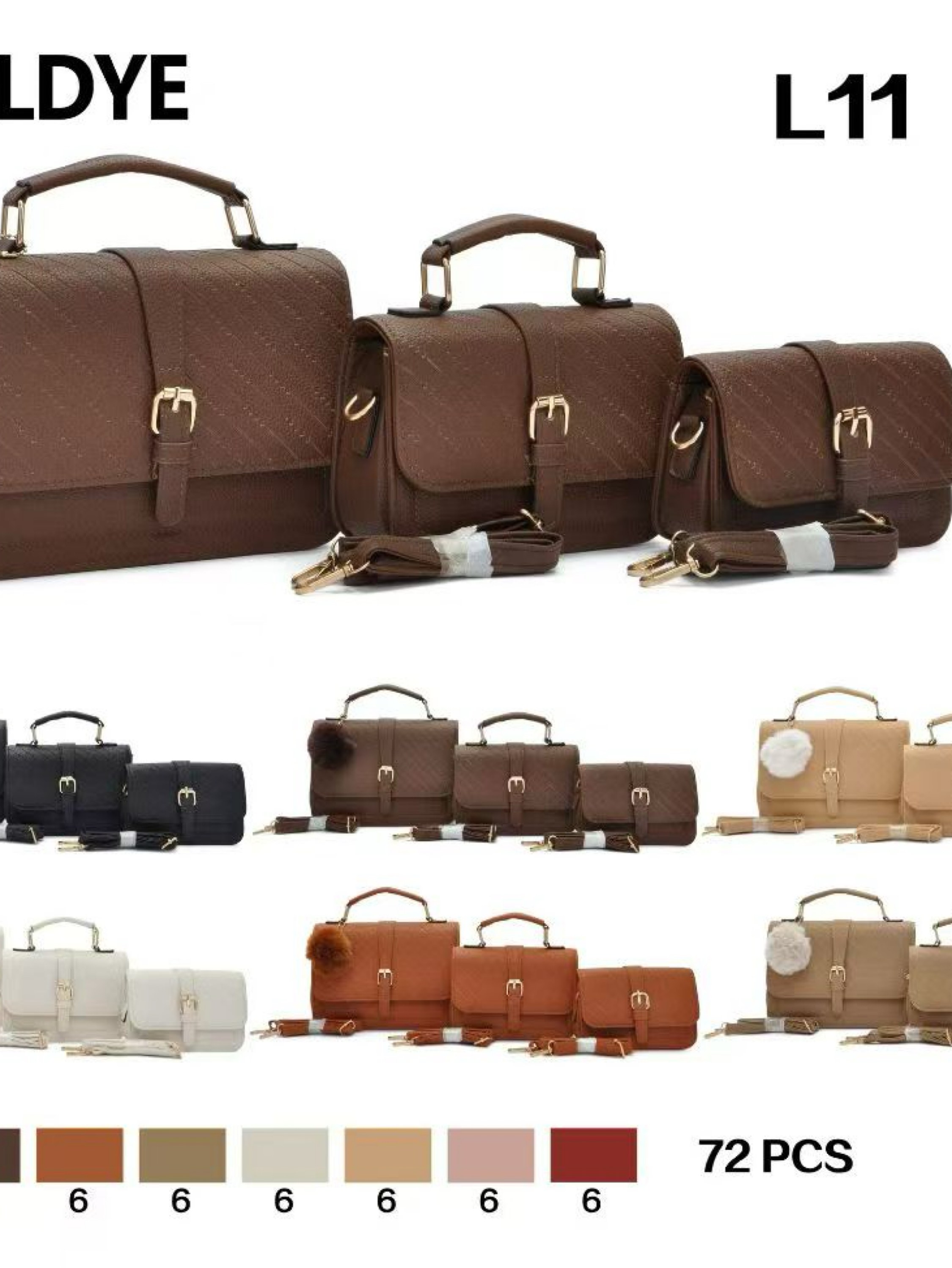 Bolsa kit com 3 peças L11