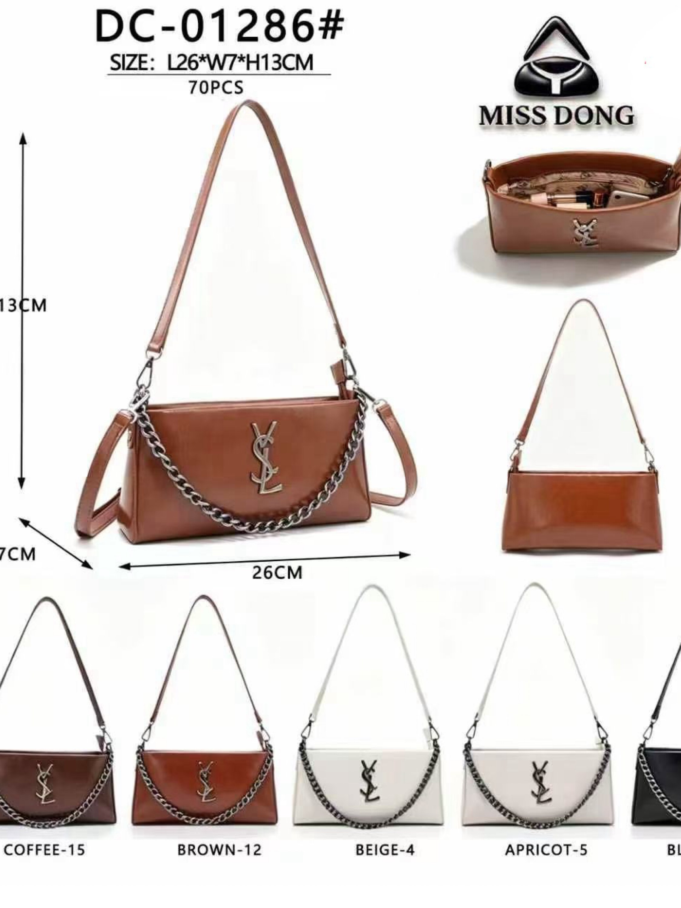 Bolsa com dois alça DC-01286#