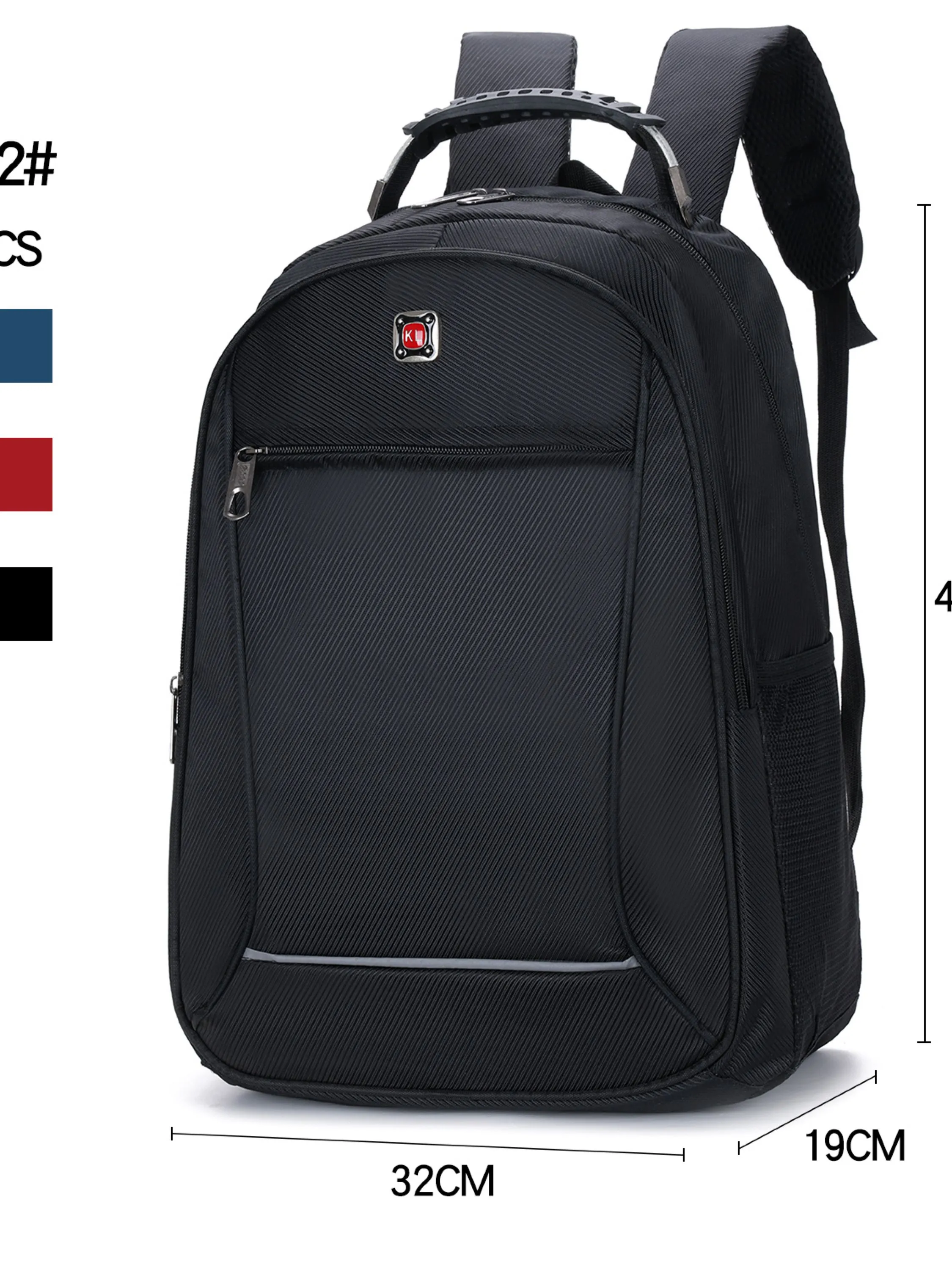 Mochila masculina com cabo de aço A832#