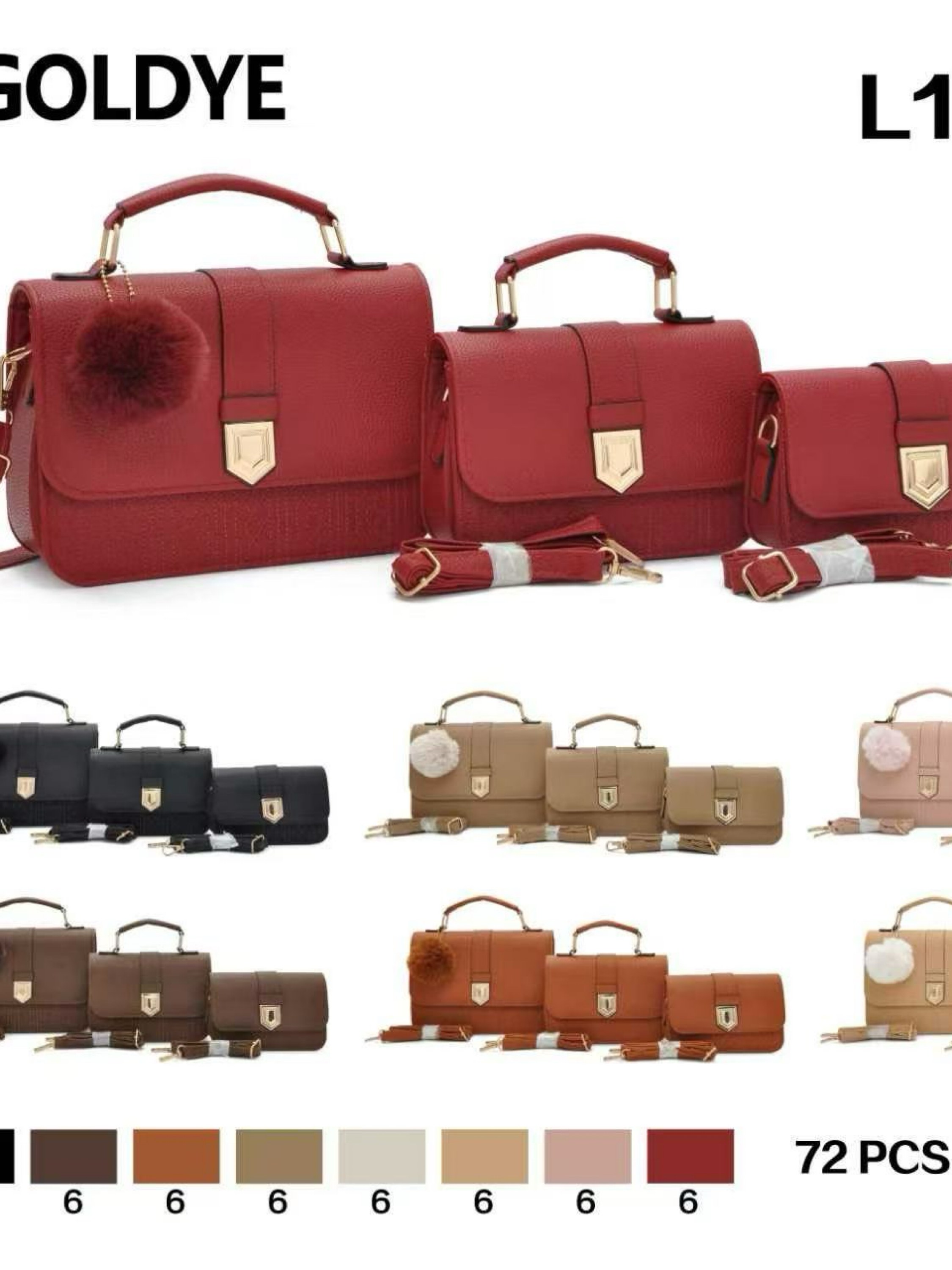 Bolsa kit com 3 peças L13