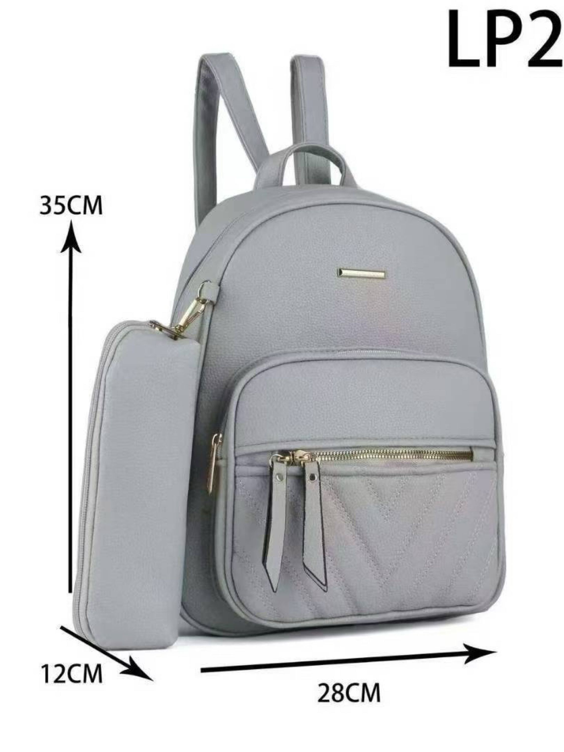 Mochila média com estojo LP25407